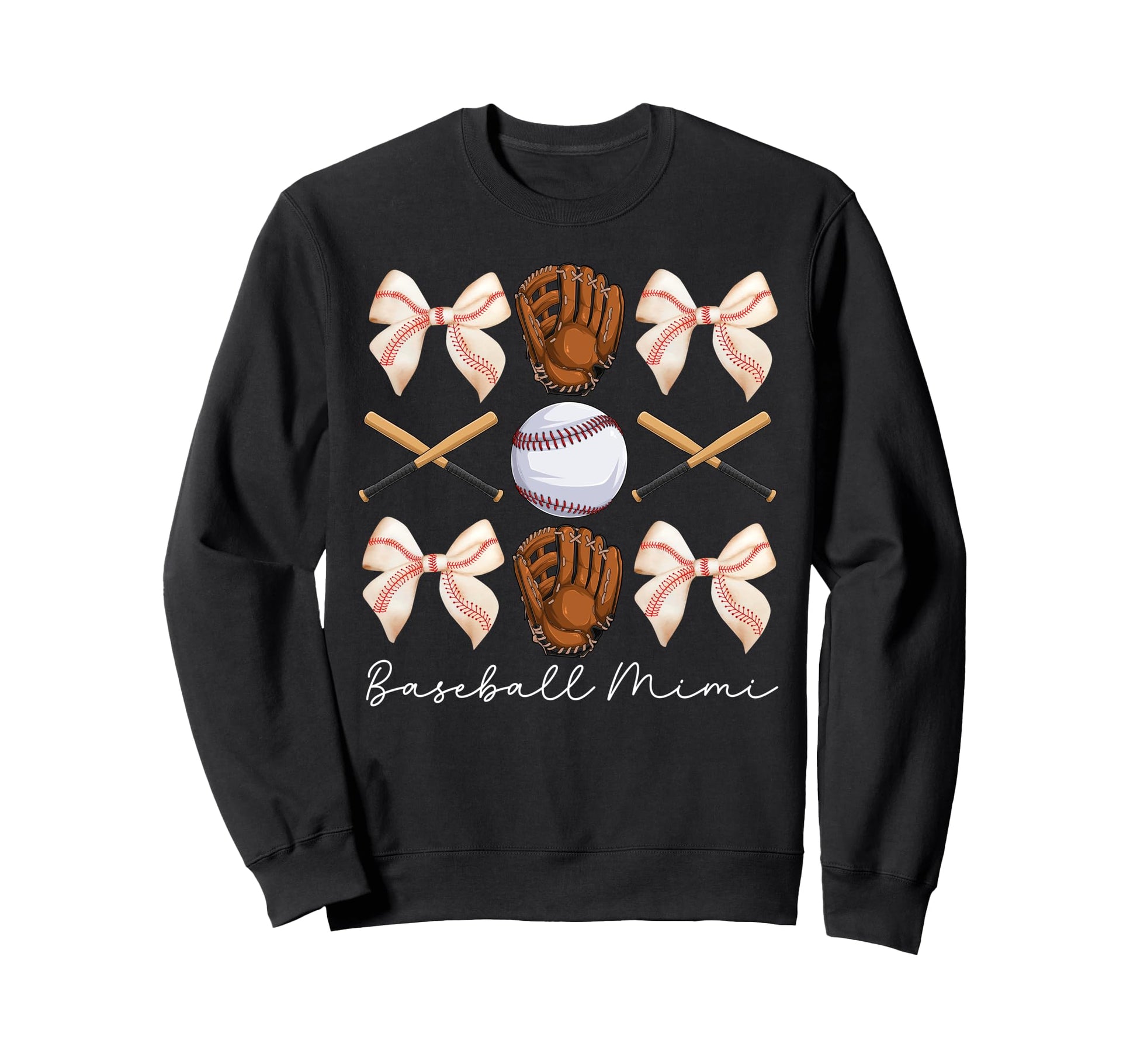 Baseball Mimi Baseball Player Mimi Sweatshirt - Minimalist Print Unisex - T-Shirt, Sweatshirt, Hoodie