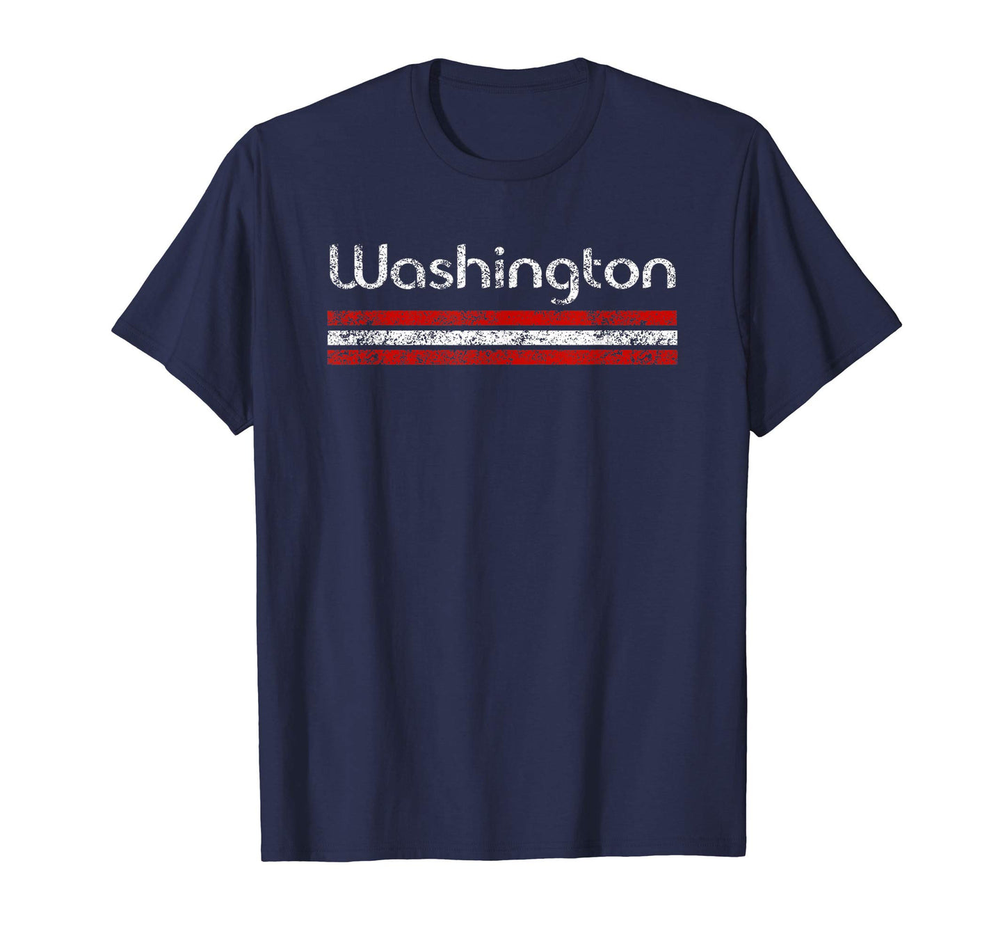 Washington D C Weathered Stripe T-Shirt - Aesthetic Graphic Men Women - T-Shirt, Sweatshirt, Hoodie