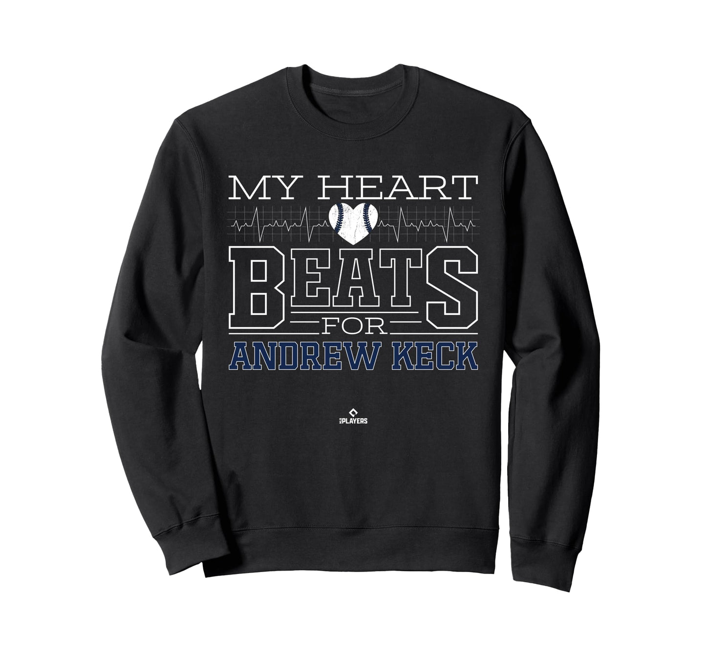 My Heart Beats Andrew Keck Sweatshirt - Casual Everyday Wear for Adults - T-Shirt, Sweatshirt, Hoodie