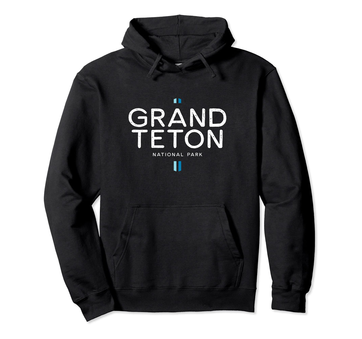 Grand Teton National Park Wyoming Hoodie - Minimalist Print Men Women - T-Shirt, Sweatshirt, Hoodie