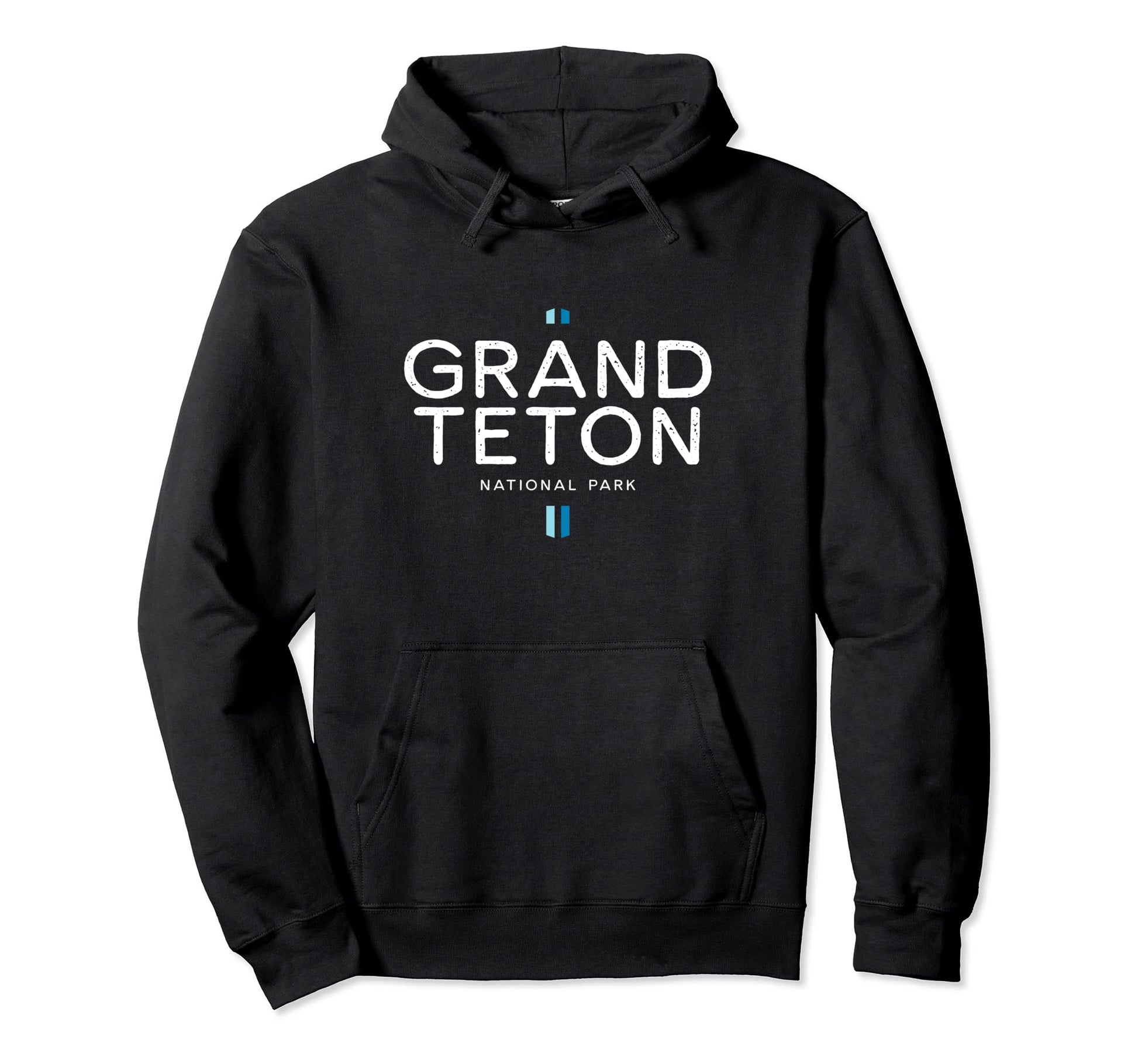 Grand Teton National Park Wyoming Hoodie - Minimalist Print Men Women - T-Shirt, Sweatshirt, Hoodie