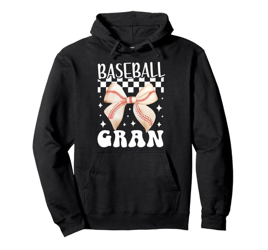 Baseball Gran Coquette Gran Baseball Hoodie - Graphic Print for Adults - T-Shirt, Sweatshirt, Hoodie