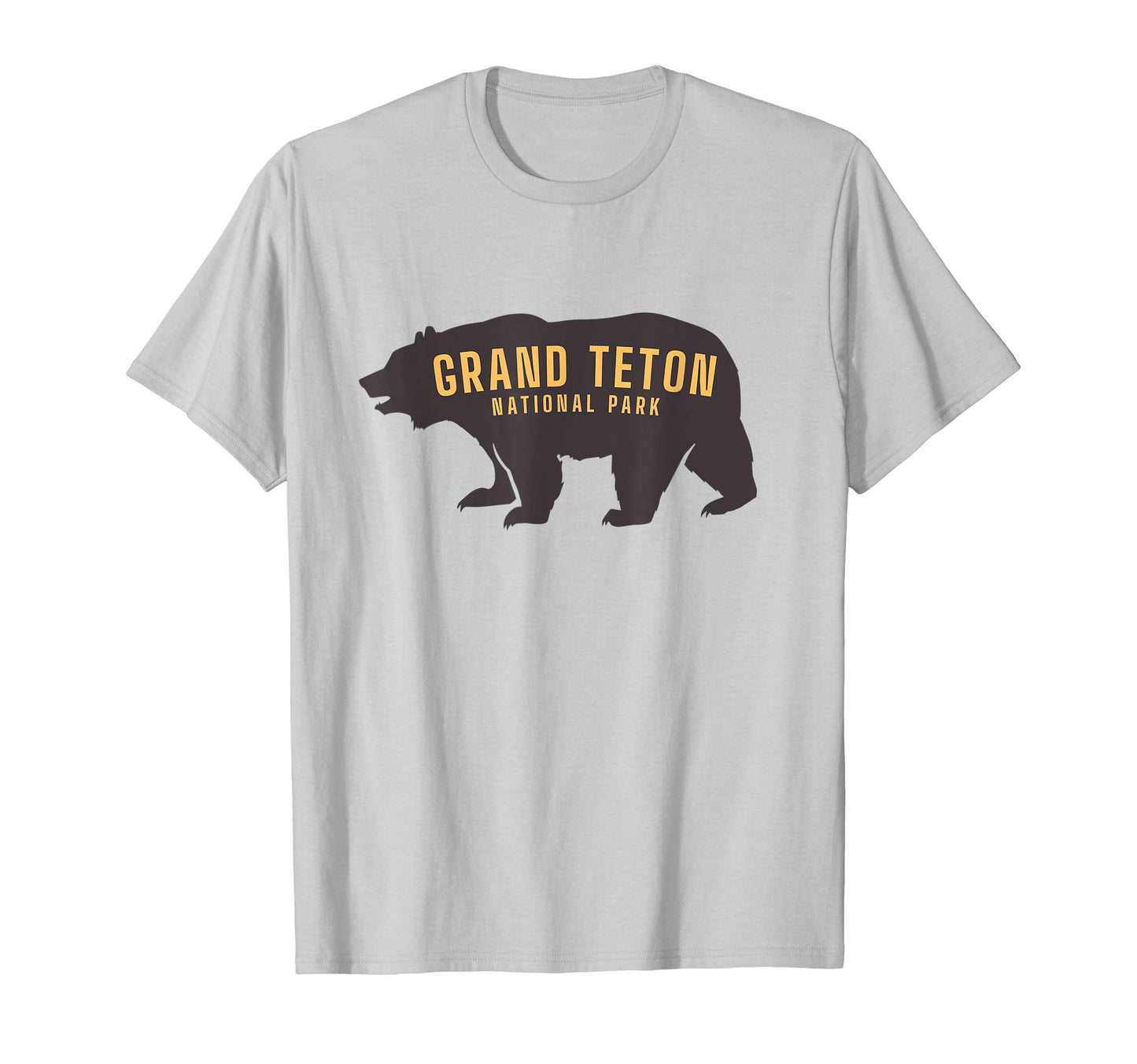 Grand Teton National Park Bear T-Shirt - Unique Graphic for Adults - T-Shirt, Sweatshirt, Hoodie