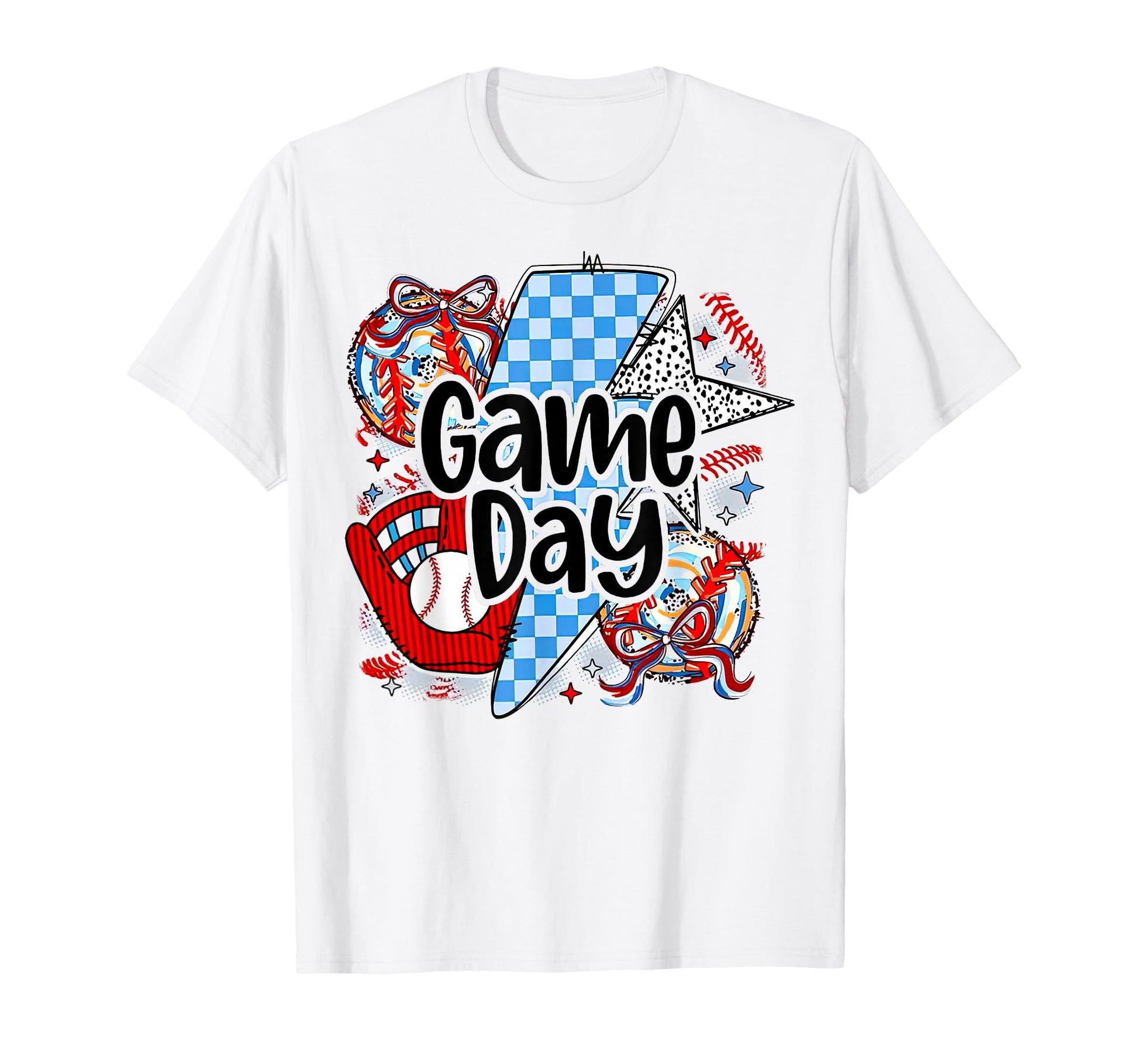 Baseball Coquette Game Day Tis T-Shirt - Casual Everyday Wear Unisex - T-Shirt, Sweatshirt, Hoodie