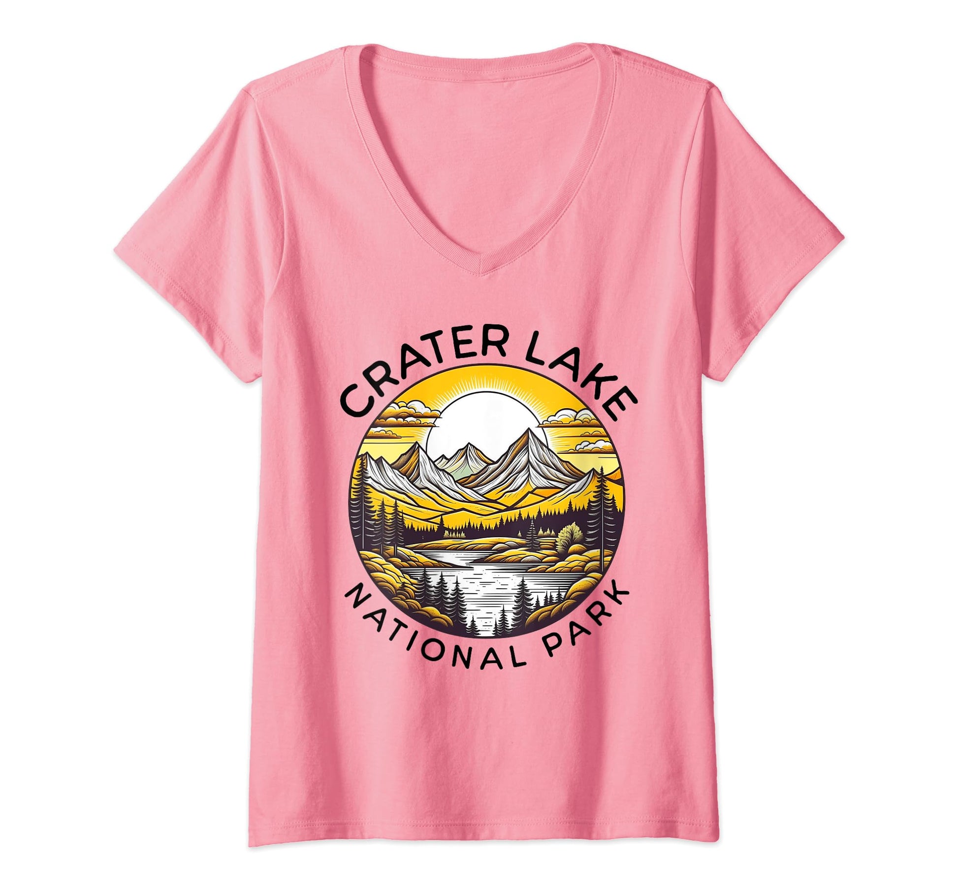 Crater Lake National Park Oregon Sweatshirt - Trendy Graphic for Adults - T-Shirt, Sweatshirt, Hoodie