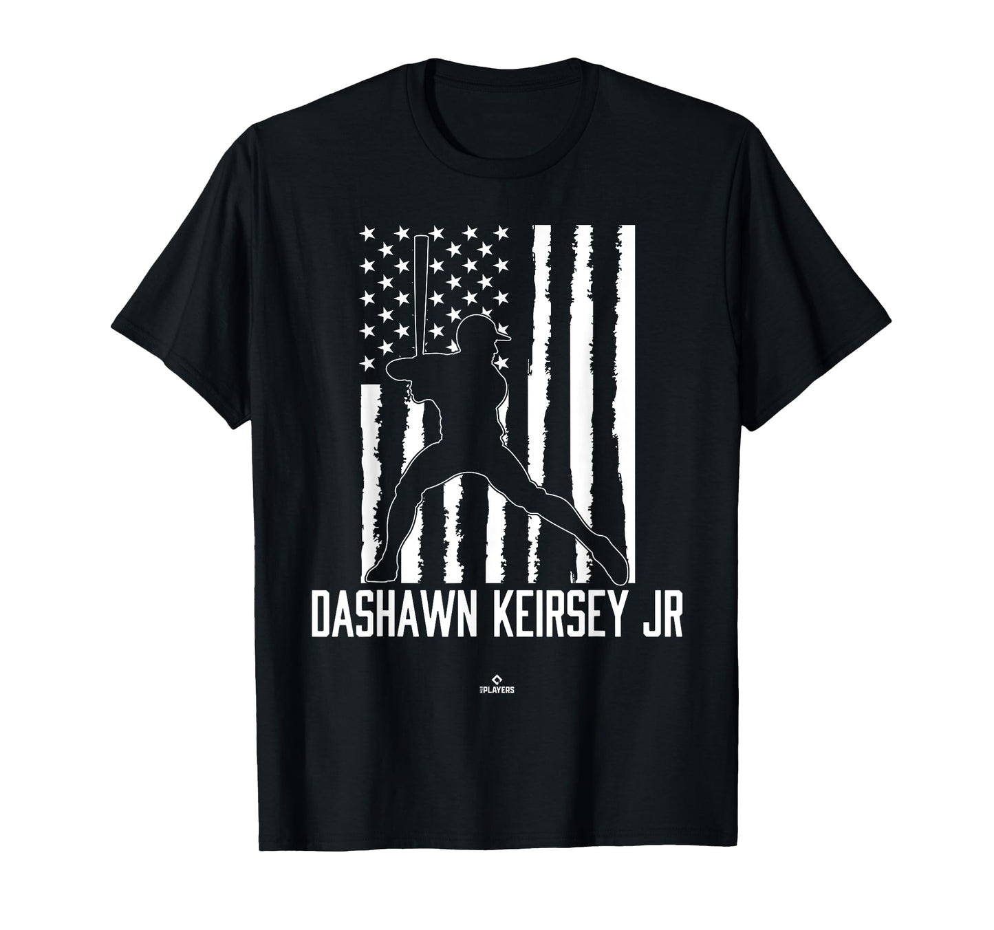 Distressed Flag Swing Dashawn Keirsey T-Shirt - Trendy Graphic for Adults - T-Shirt, Sweatshirt, Hoodie