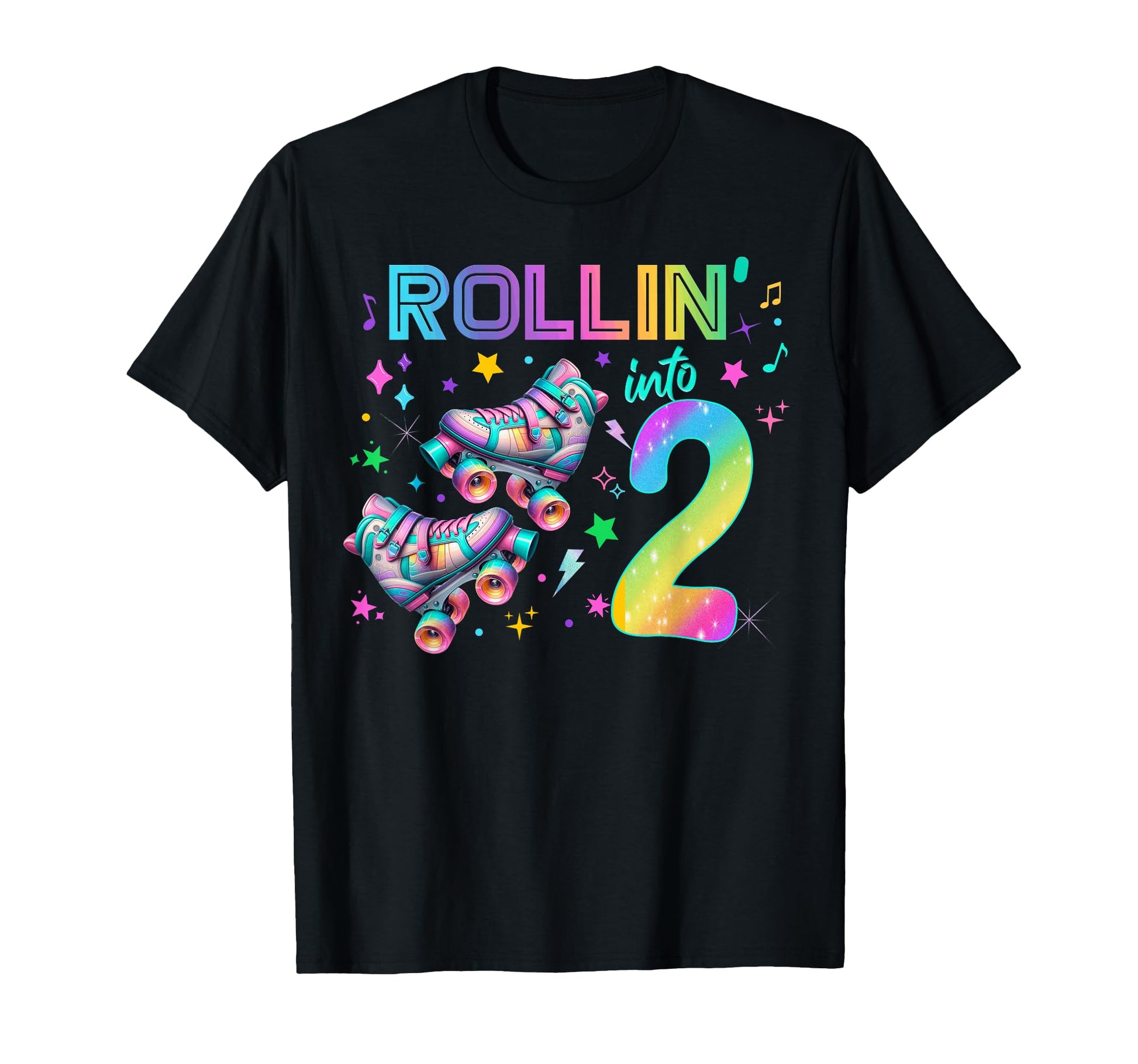 Roller Skates Birthday Outfit T-Shirt - Casual Everyday Wear for Adults - T-Shirt, Sweatshirt, Hoodie