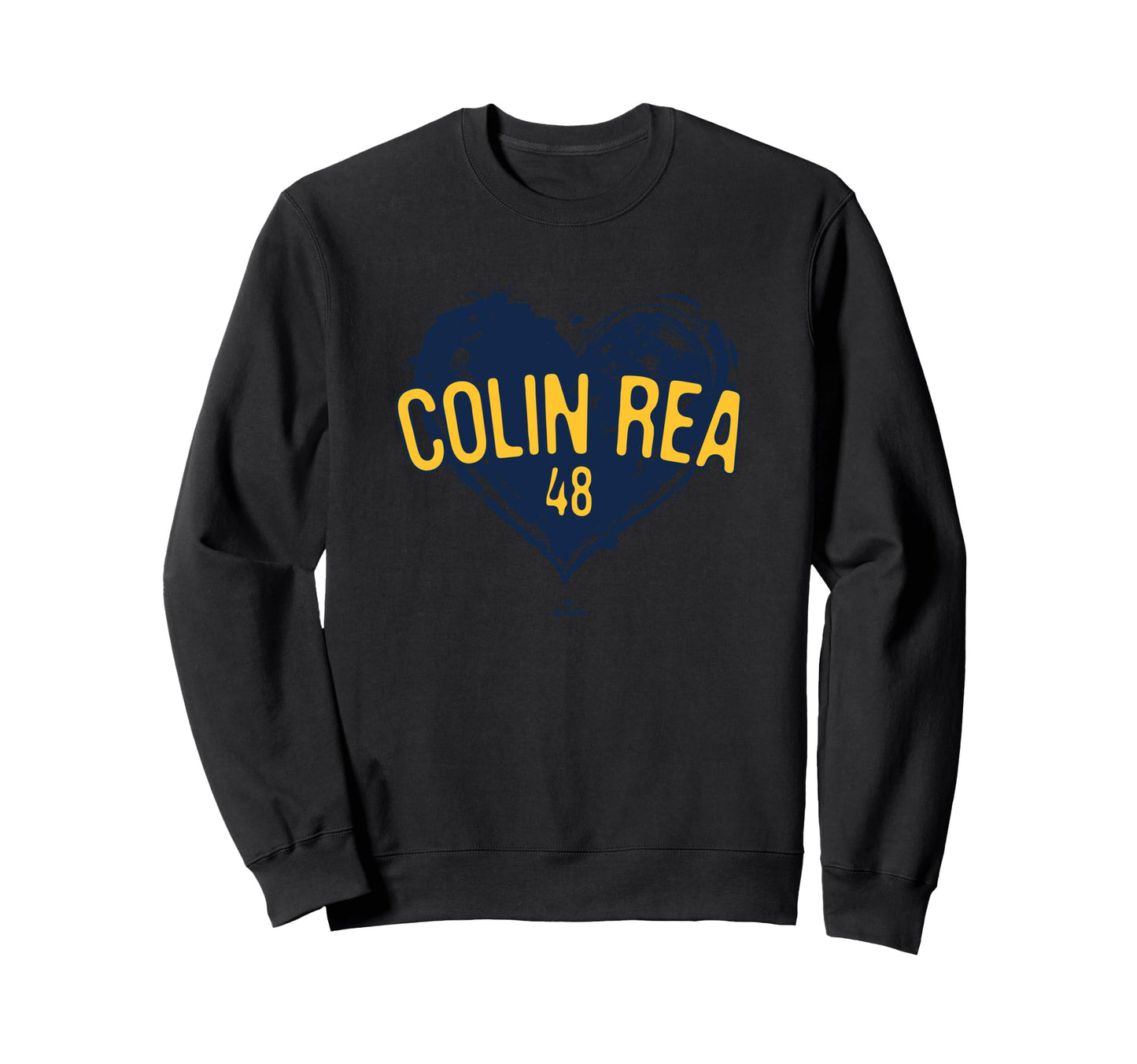 Distressed Heart Colin Rea Milwaukee Sweatshirt - Graphic Print for Adults - T-Shirt, Sweatshirt, Hoodie
