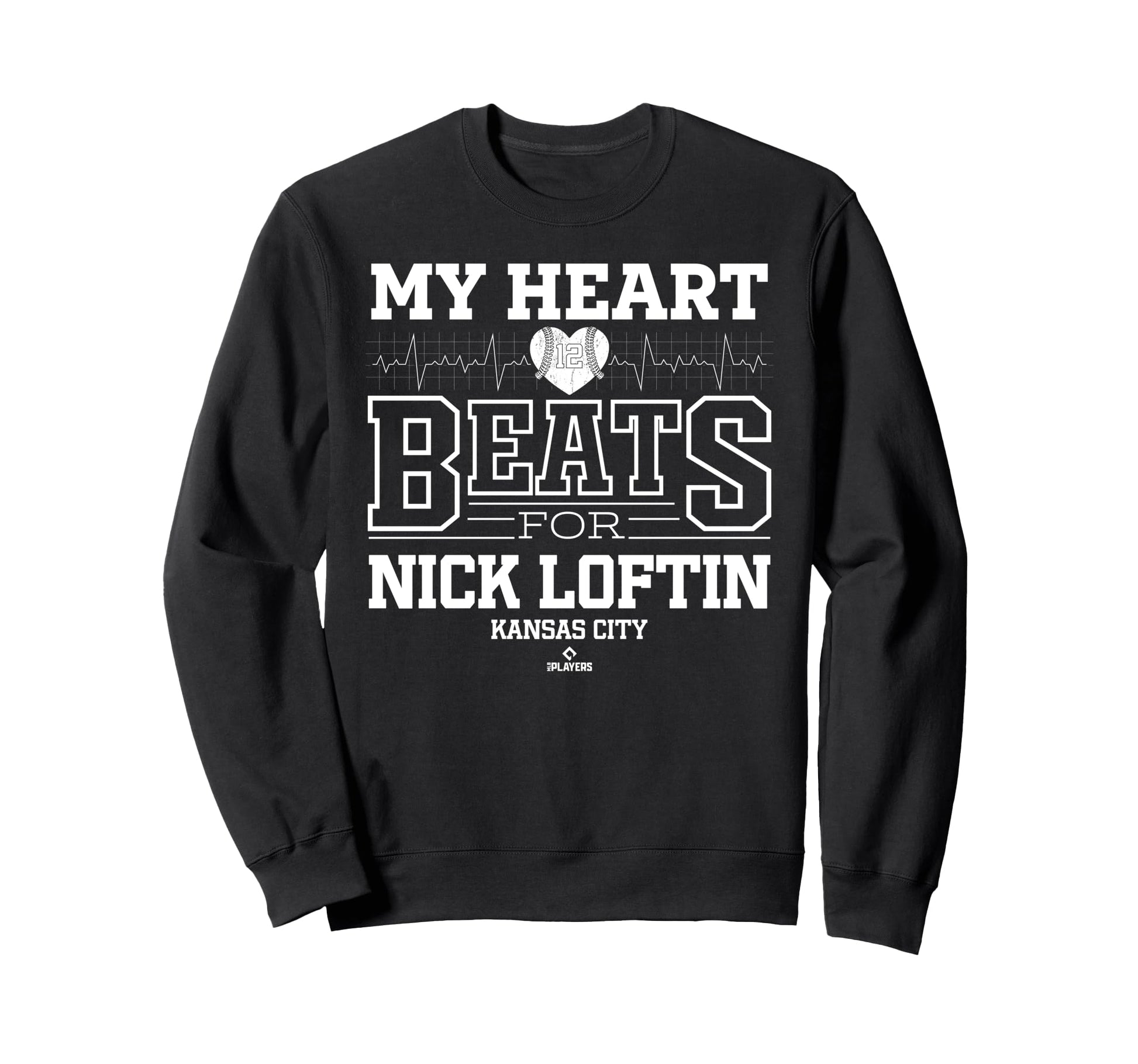 My Heart Beats Nick Loftin Sweatshirt - Fun Novelty Design Men Women - T-Shirt, Sweatshirt, Hoodie