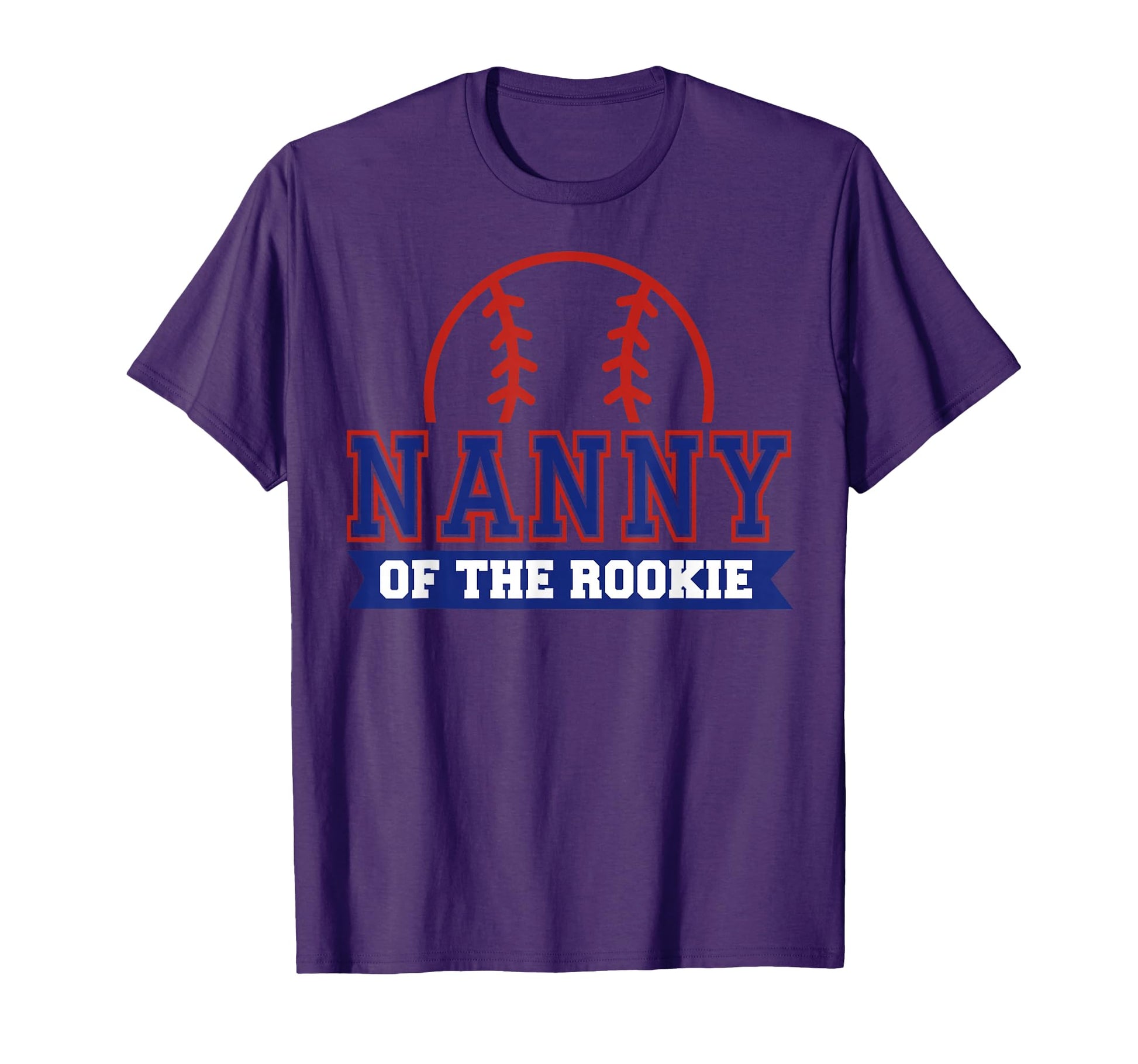 Nanny Rookie 1St Birthday Baseball Theme T-Shirt - Graphic Print Men Women - T-Shirt, Sweatshirt, Hoodie