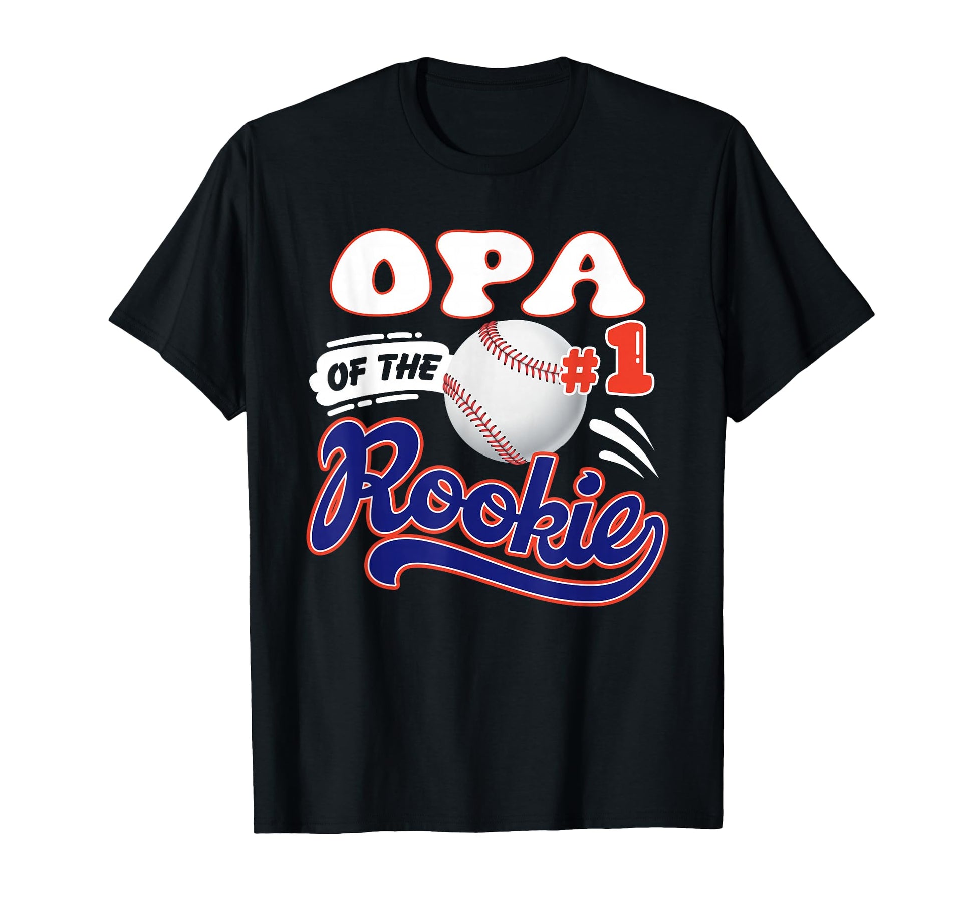 Opa Rookie Year 1St Birthday T-Shirt - Custom Art Print for Adults - T-Shirt, Sweatshirt, Hoodie