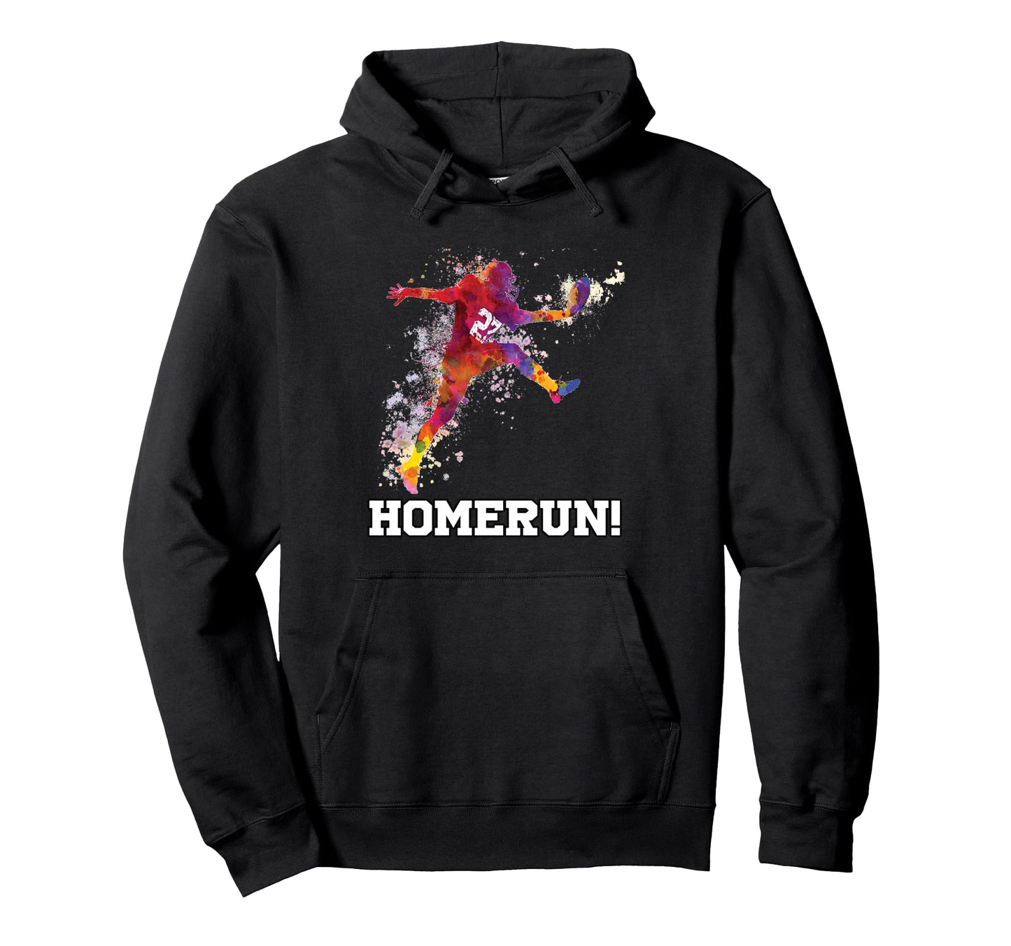 Funny Homerun Baseball Football Hoodie - Aesthetic Graphic for Adults - T-Shirt, Sweatshirt, Hoodie