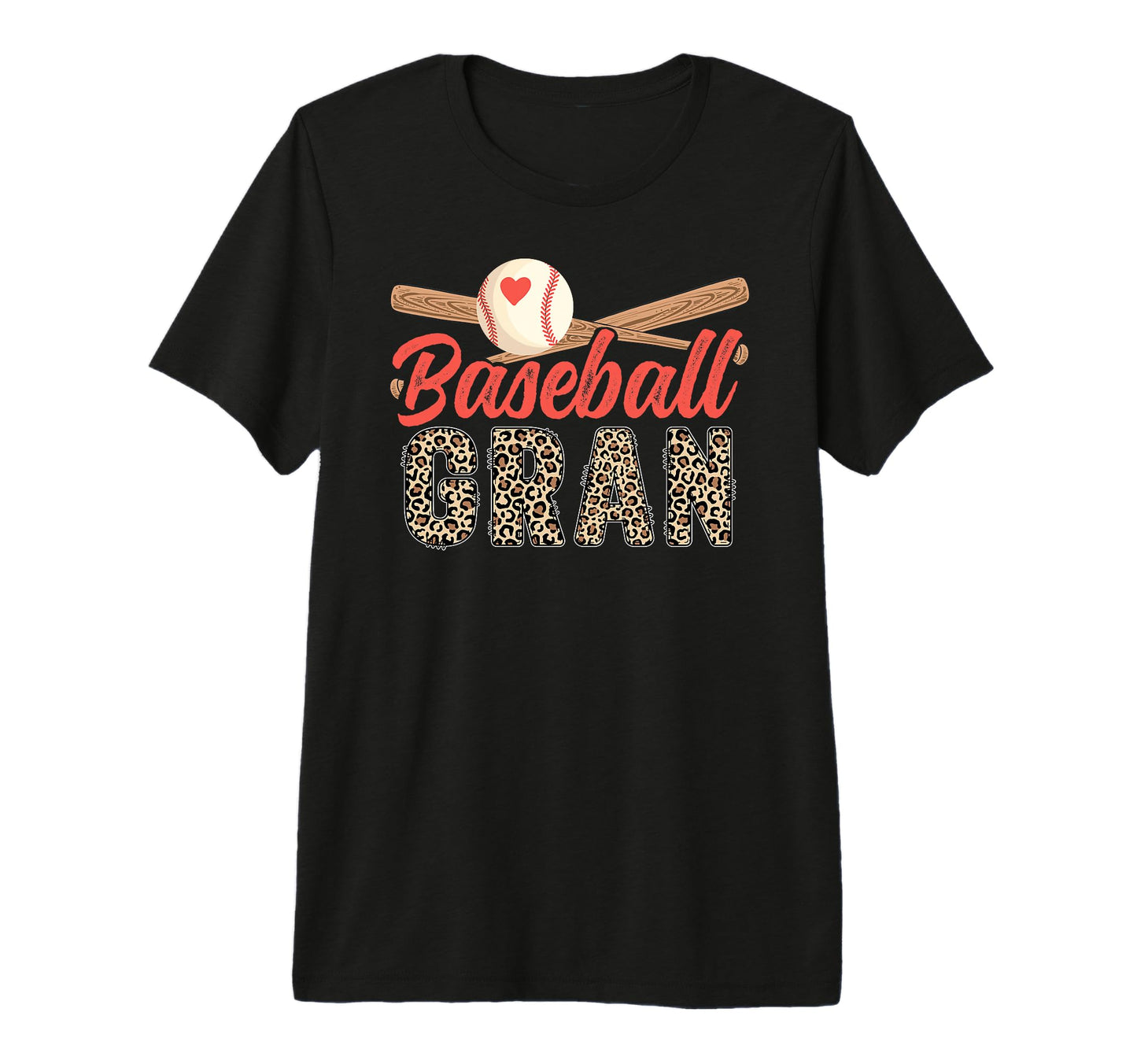 Baseball Gran Leopard Gran Baseball T-Shirt - Streetwear Style for Adults - T-Shirt, Sweatshirt, Hoodie