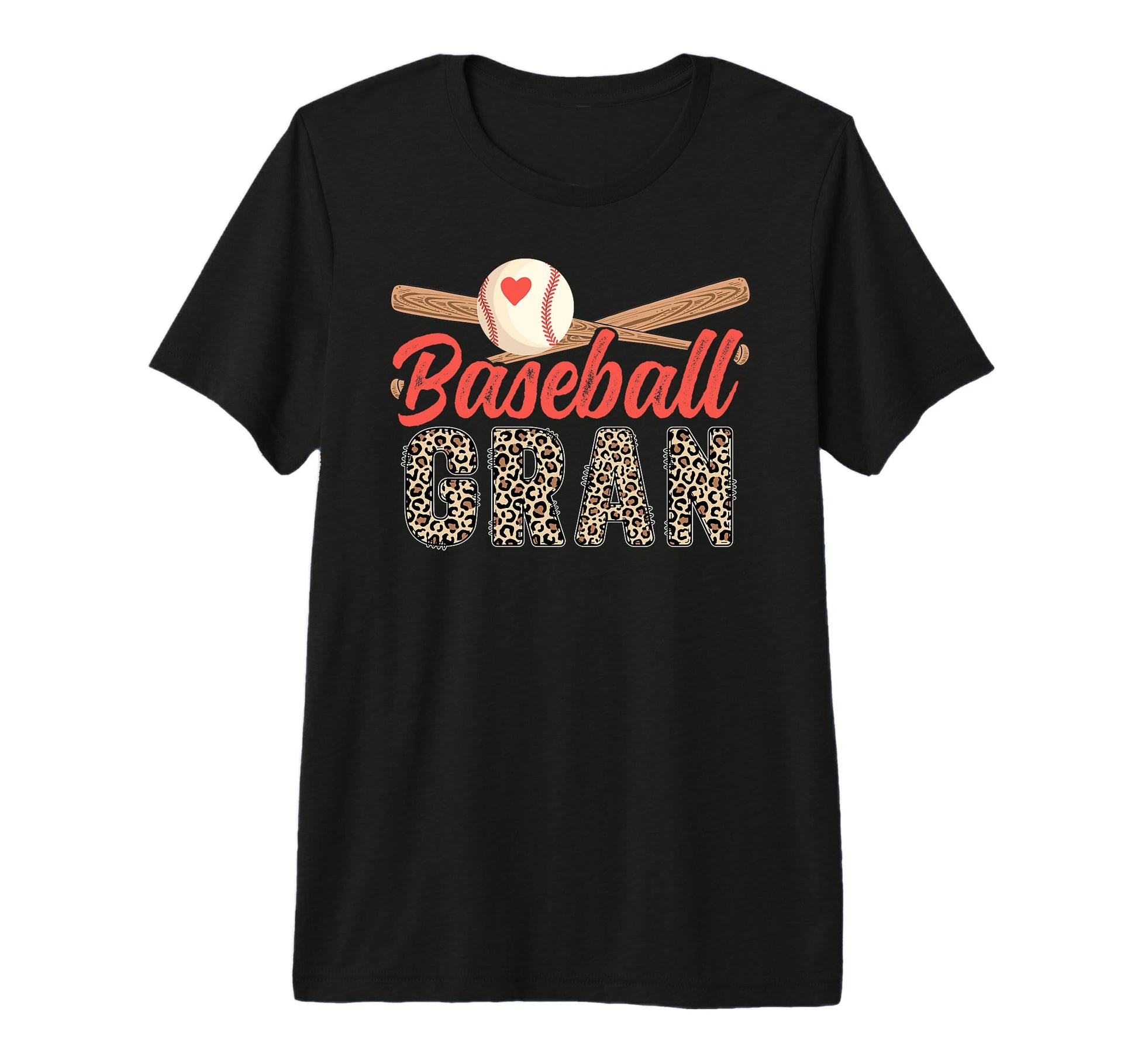Baseball Gran Leopard Gran Baseball T-Shirt - Streetwear Style for Adults - T-Shirt, Sweatshirt, Hoodie