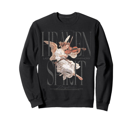 Aesthetic Streetwear Angel Sweatshirt - Unique Graphic Unisex - T-Shirt, Sweatshirt, Hoodie