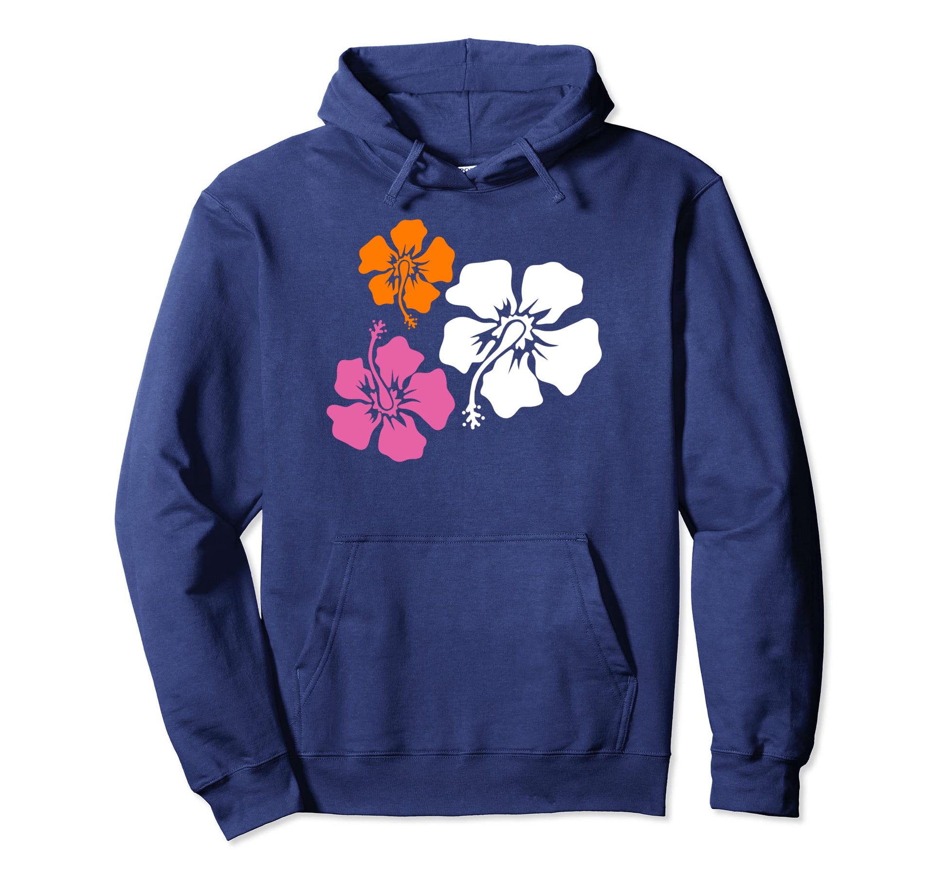 Hibiscus Y2K Aesthetic Room Decor Hoodie - Minimalist Print Men Women - T-Shirt, Sweatshirt, Hoodie