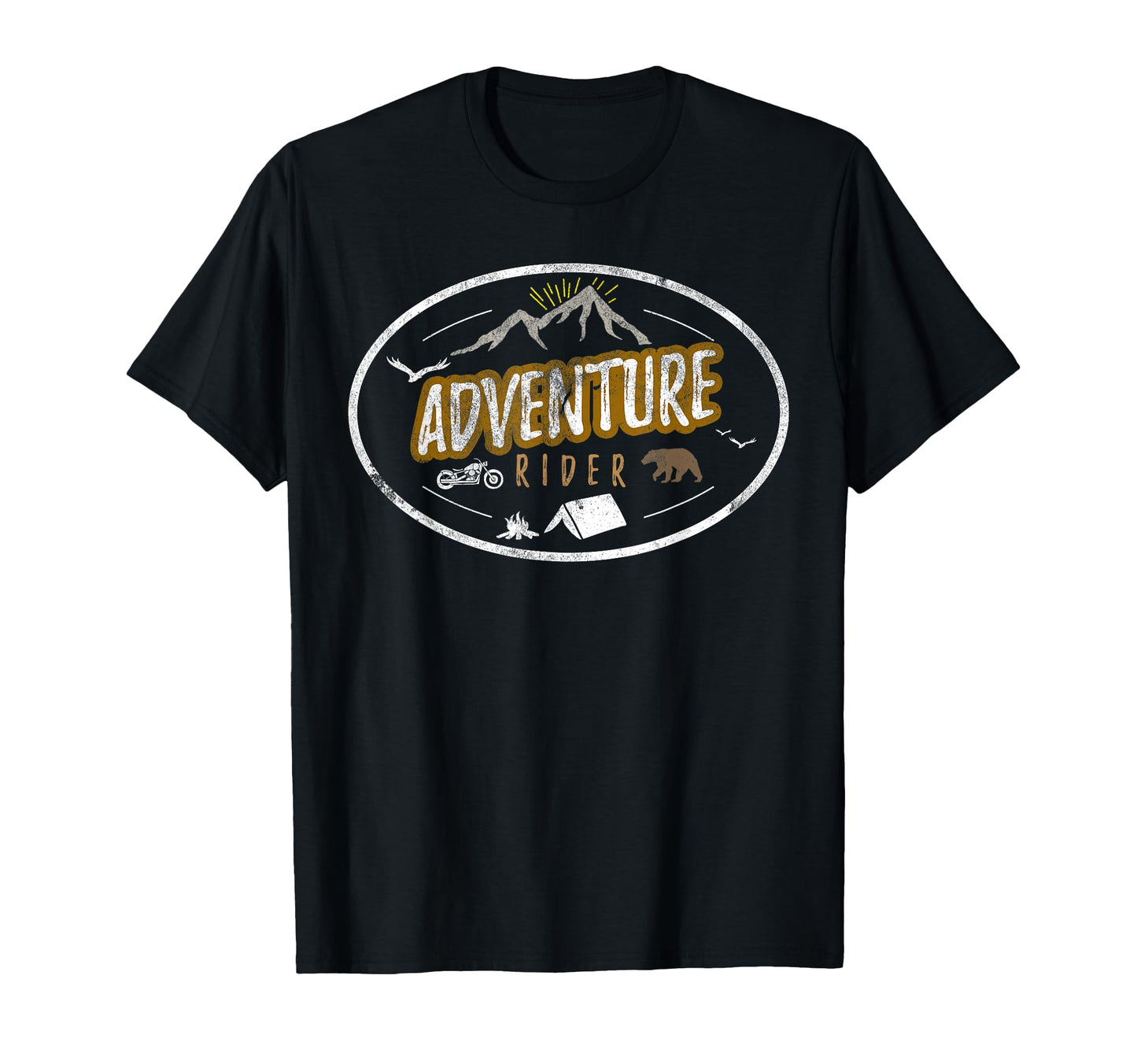 Adventure Rider Motorcycle Dirtbike T-Shirt - Streetwear Style for Adults - T-Shirt, Sweatshirt, Hoodie