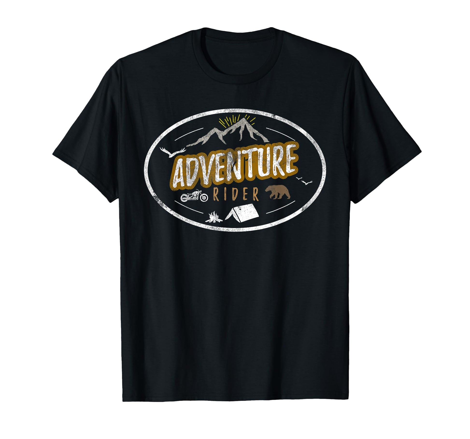 Adventure Rider Motorcycle Dirtbike T-Shirt - Streetwear Style for Adults - T-Shirt, Sweatshirt, Hoodie