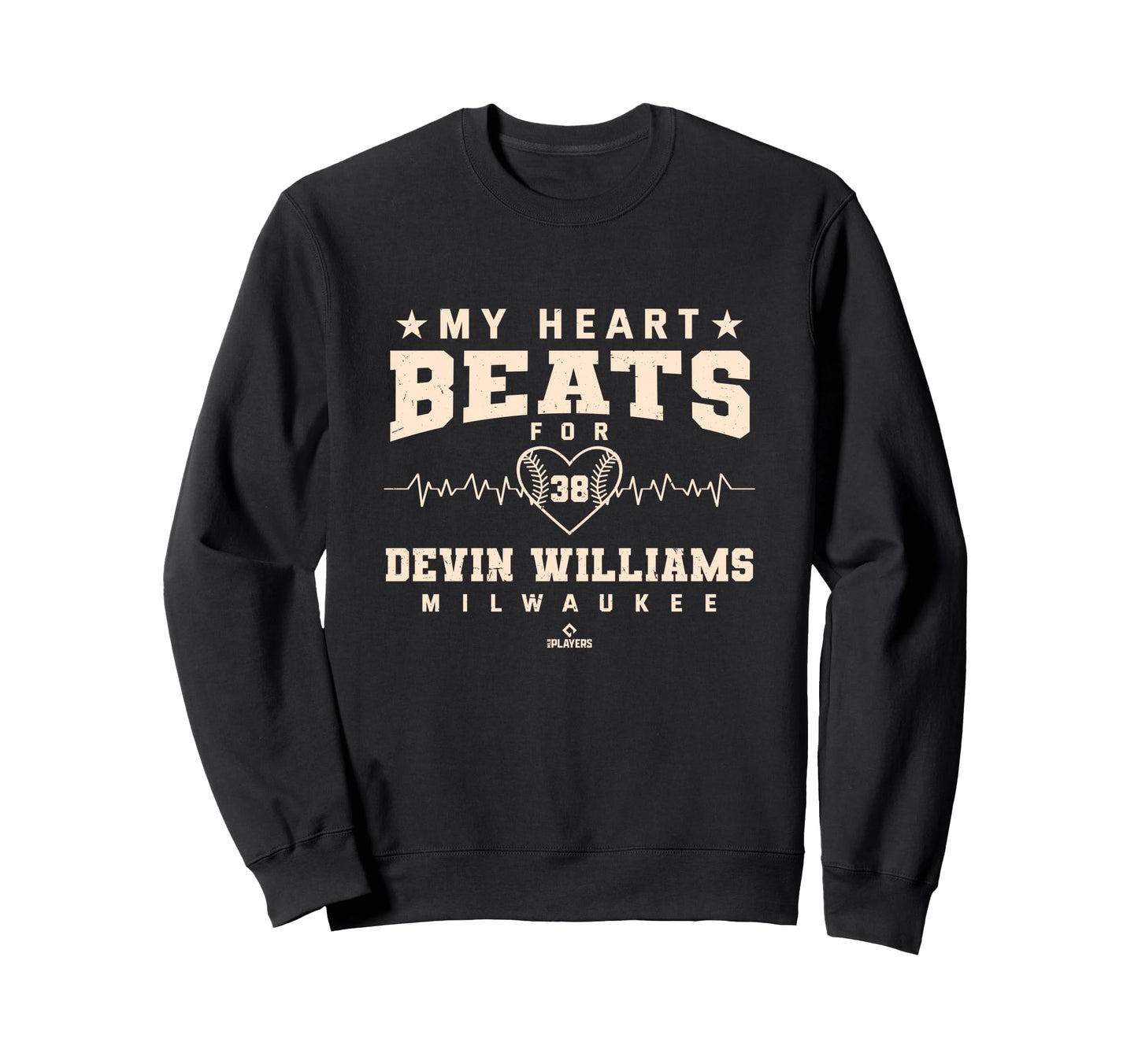 My Heart Beats Devin Williams Sweatshirt - Aesthetic Graphic for Adults - T-Shirt, Sweatshirt, Hoodie