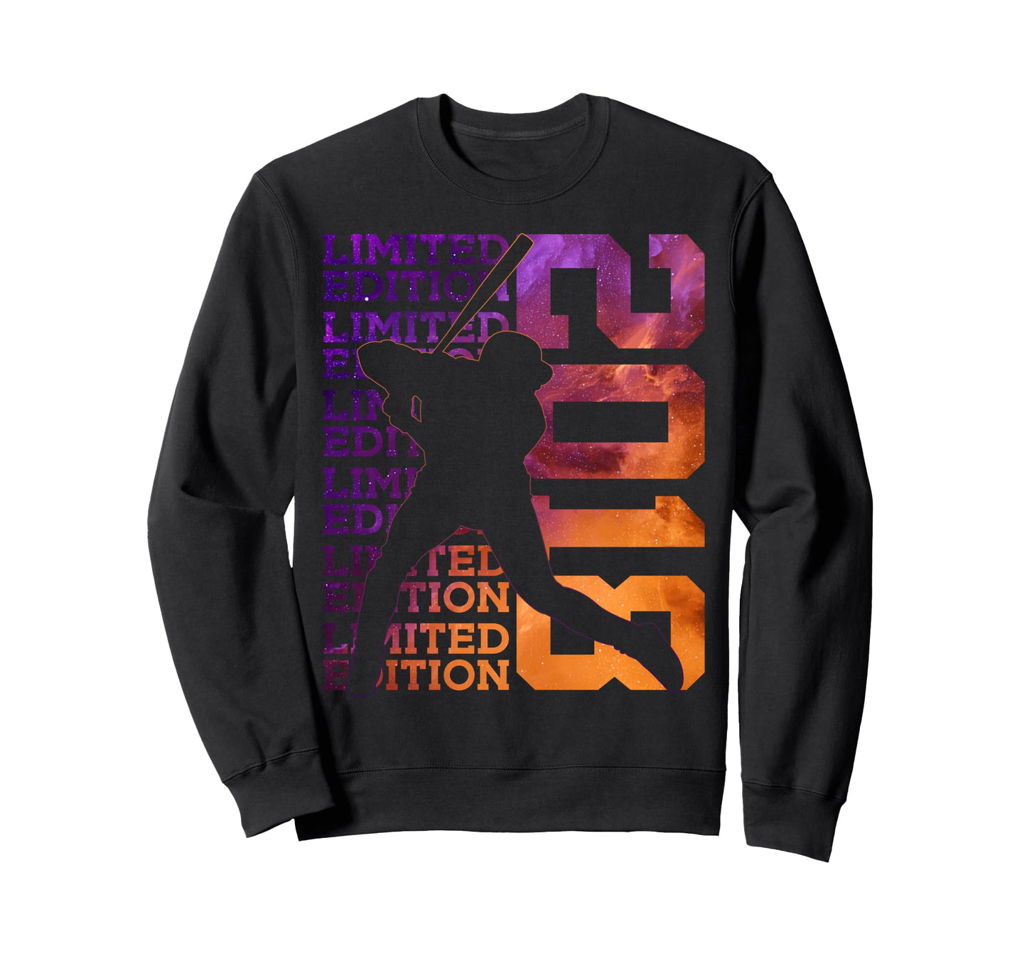 2018 Baseball 8Th Birthday Sweatshirt - Casual Everyday Wear Men Women - T-Shirt, Sweatshirt, Hoodie