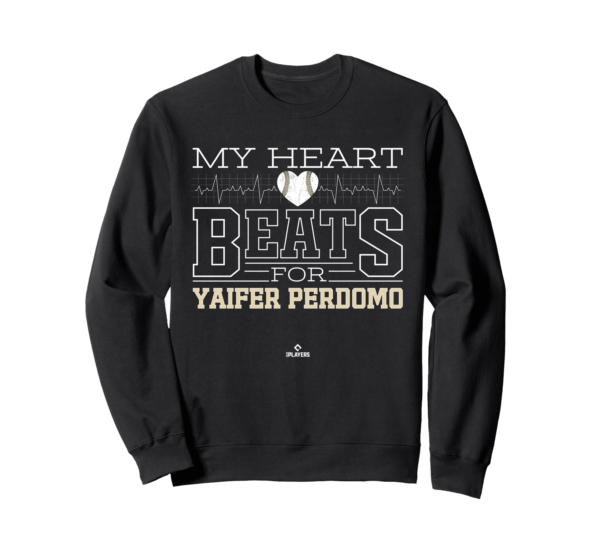 My Heart Beats Yaifer Perdomo Sweatshirt - Fun Novelty Design for Adults - T-Shirt, Sweatshirt, Hoodie