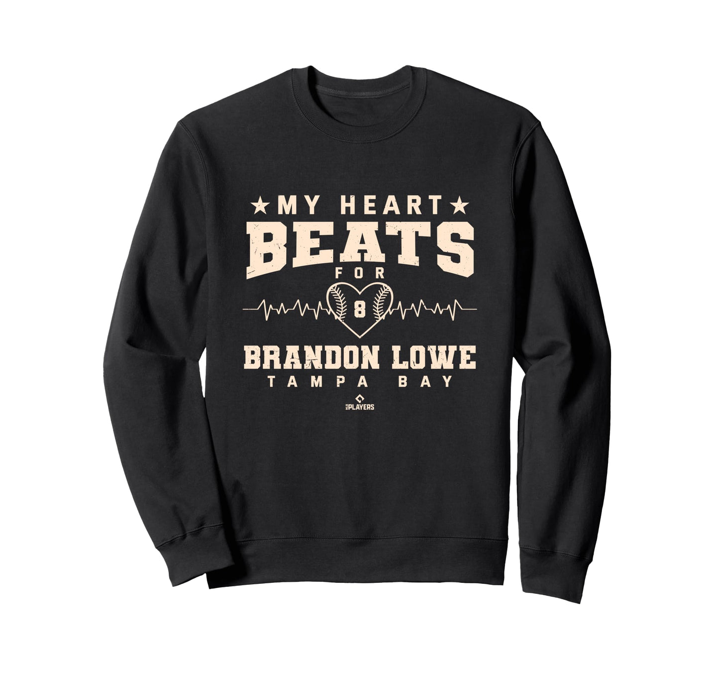 My Heart Beats Brandon Lowe Sweatshirt - Minimalist Print Unisex - T-Shirt, Sweatshirt, Hoodie