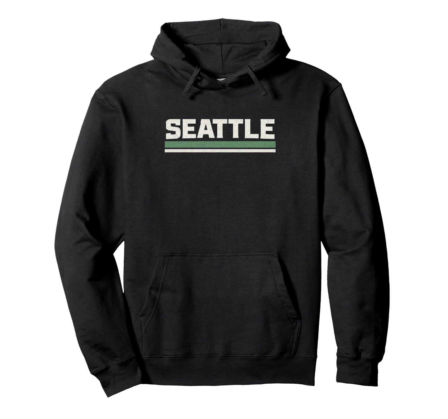 Seattle Washington Seattle Stripe Hoodie - Unique Graphic for Adults - T-Shirt, Sweatshirt, Hoodie