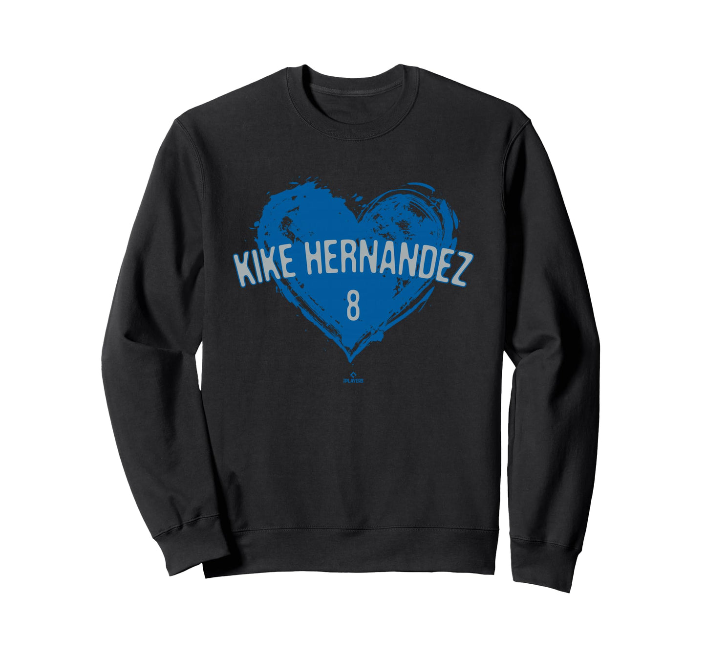 Distressed Heart Kik Hern Ndez Los Sweatshirt - Aesthetic Graphic Unisex - T-Shirt, Sweatshirt, Hoodie