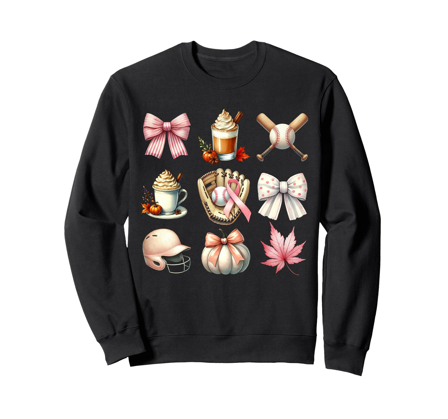 Coquette Fall Season Breast Sweatshirt - Casual Everyday Wear Men Women - T-Shirt, Sweatshirt, Hoodie