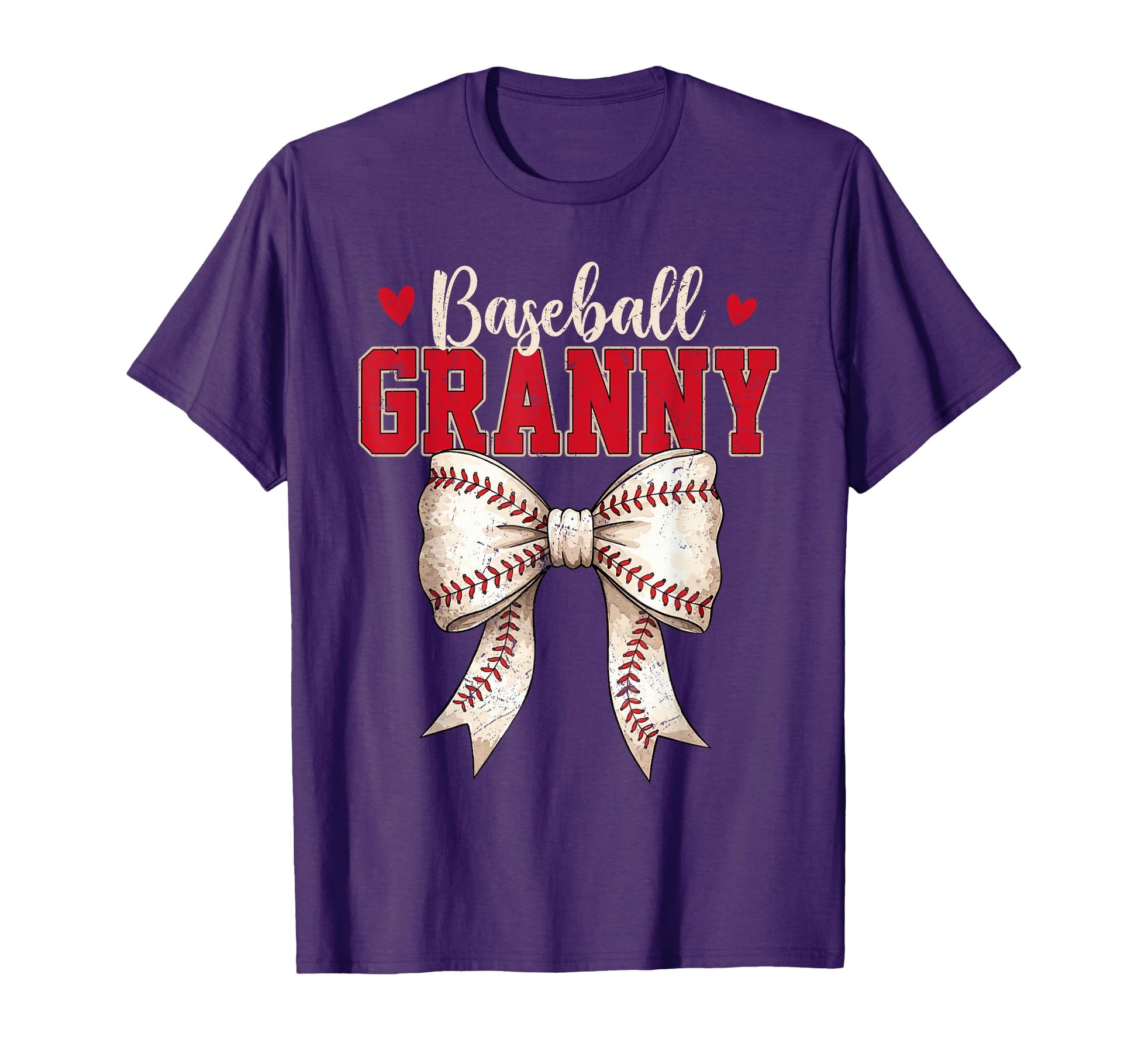 Baseball Granny Coquette Bow Game T-Shirt - Streetwear Style for Adults - T-Shirt, Sweatshirt, Hoodie
