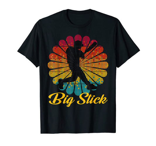 Baseball Bat Softball Pitch Hitting Home T-Shirt - Graphic Print Men Women - T-Shirt, Sweatshirt, Hoodie