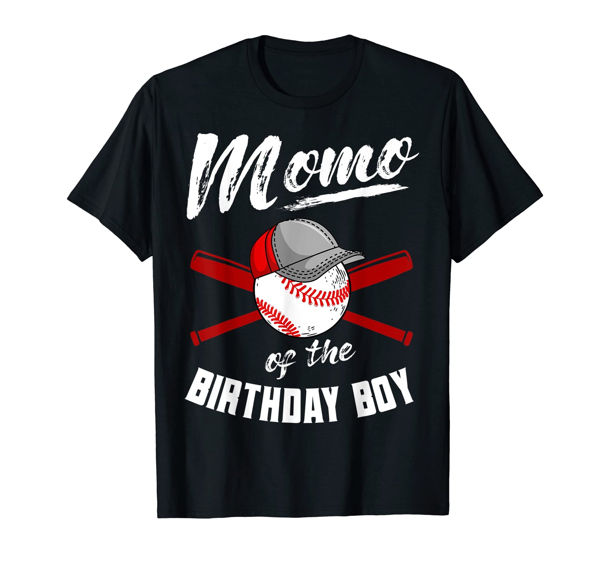 Momo Birthday Baseball Bday Party T-Shirt - Streetwear Style Unisex - T-Shirt, Sweatshirt, Hoodie