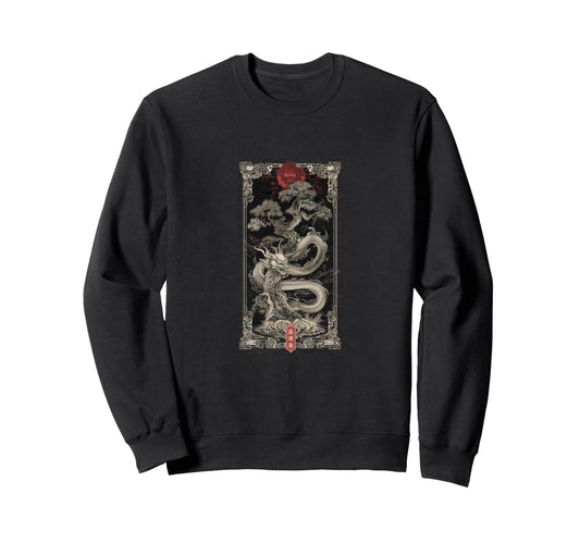 Aesthetic Dragon Streetwear Sweatshirt - Casual Everyday Wear Unisex - T-Shirt, Sweatshirt, Hoodie
