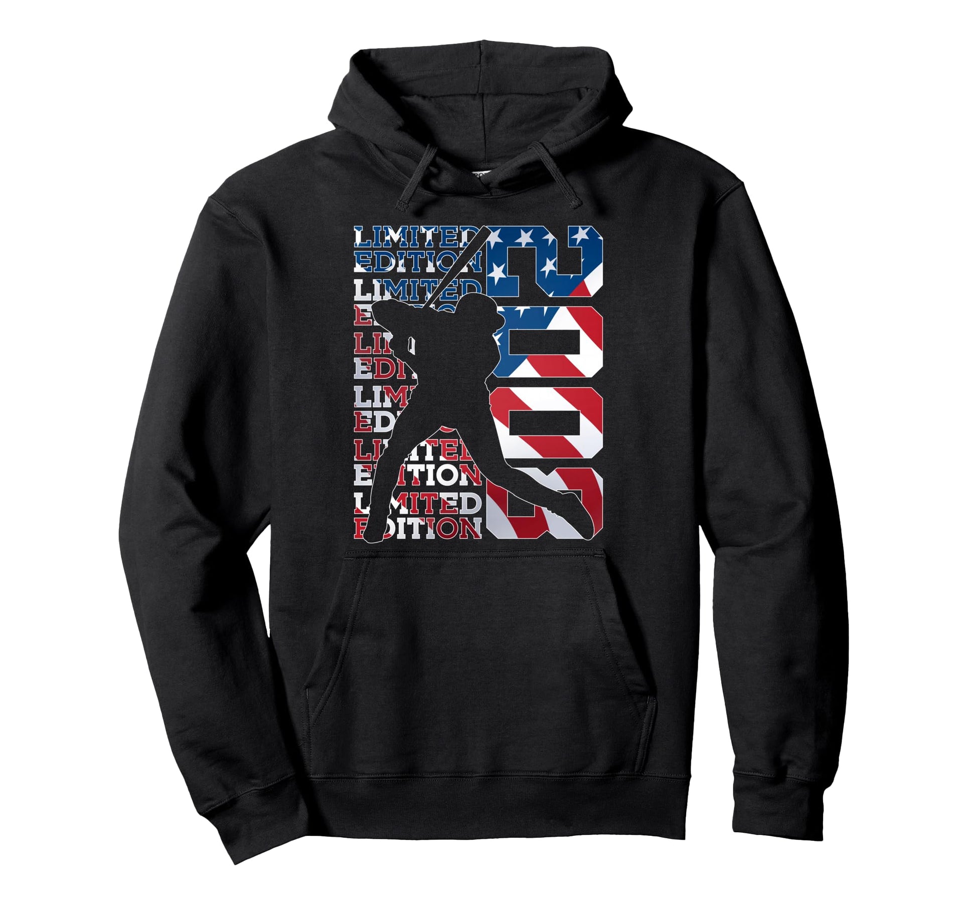2008 Baseball 18Th Birthday Hoodie - Aesthetic Graphic Men Women - T-Shirt, Sweatshirt, Hoodie