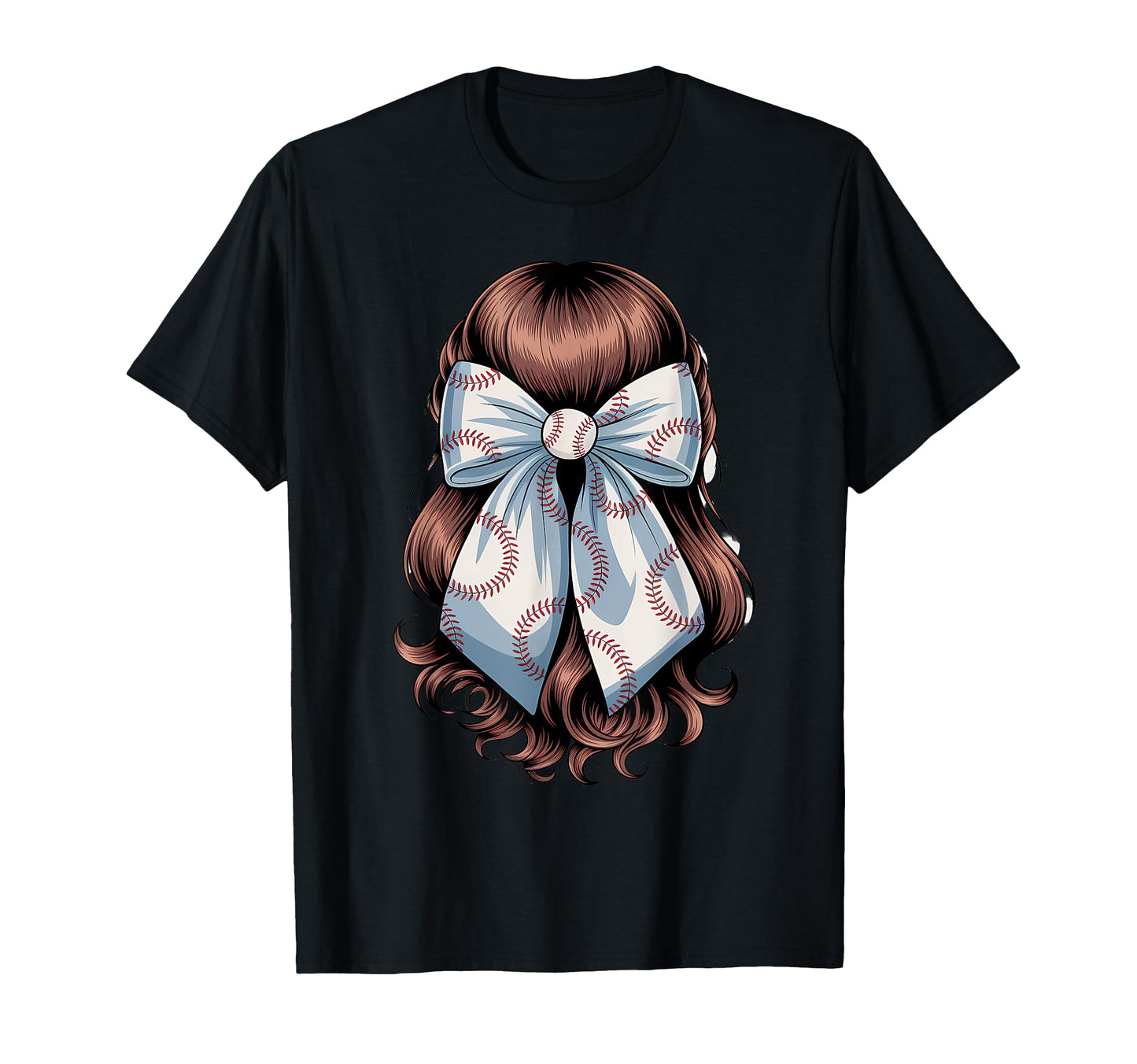 Baseball Coquette Bow Baseball Game T-Shirt - Streetwear Style Men Women - T-Shirt, Sweatshirt, Hoodie