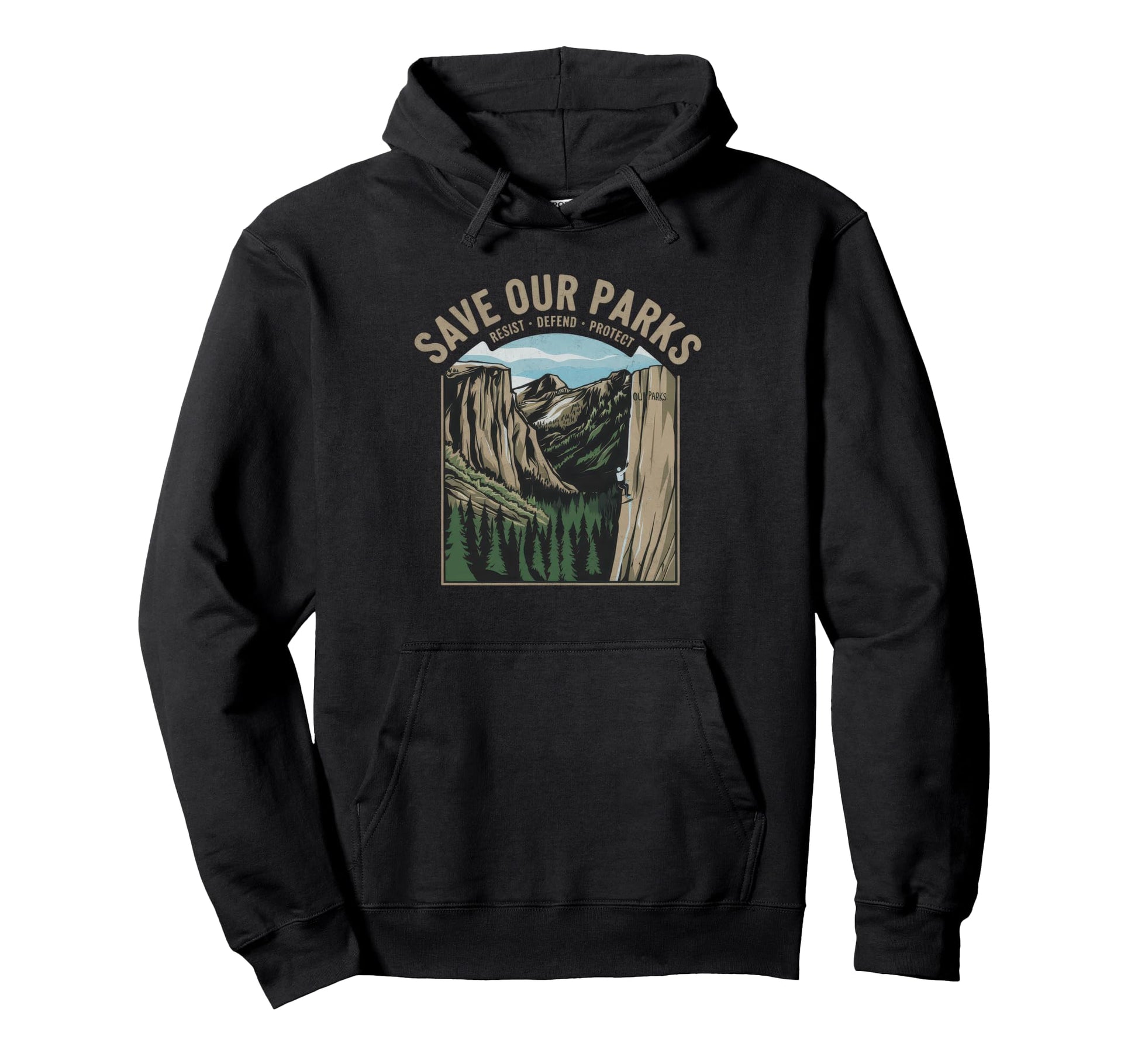 Save Our Parks Protect National Park Hoodie - Aesthetic Graphic for Adults - T-Shirt, Sweatshirt, Hoodie