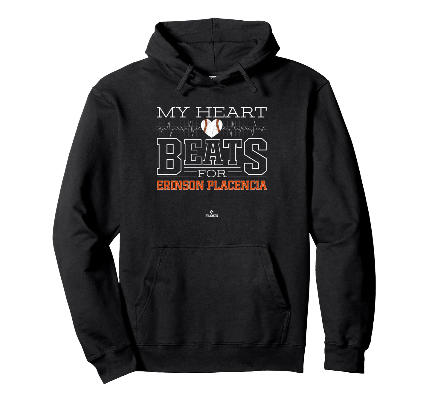 My Heart Beats Erinson Placencia Hoodie - Casual Everyday Wear for Adults - T-Shirt, Sweatshirt, Hoodie
