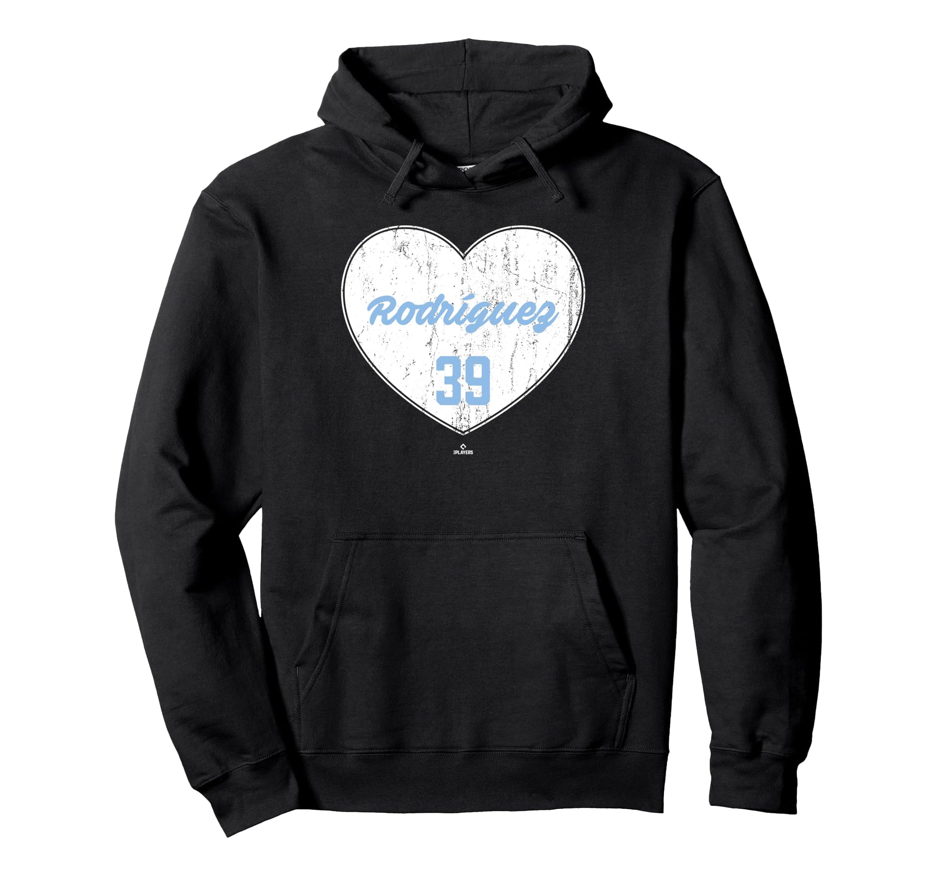 Distressed Heart Manuel Rodr Guez Tampa Hoodie - Graphic Print for Adults - T-Shirt, Sweatshirt, Hoodie