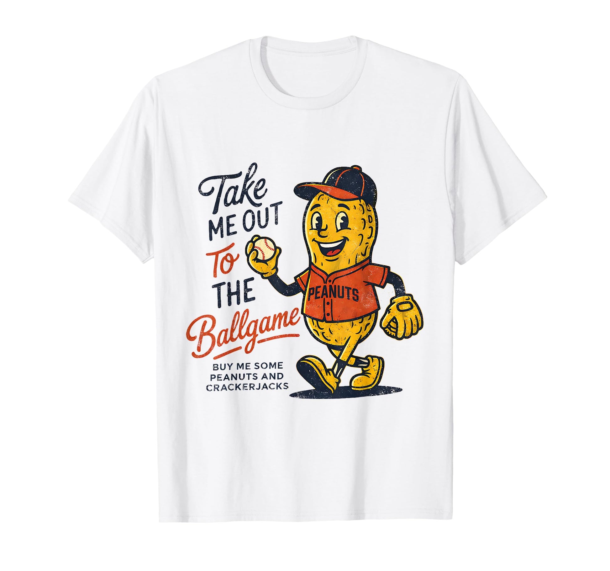 Ballpark Mascot Take Me Out To Game T-Shirt - Novelty Apparel for Adults - T-Shirt, Sweatshirt, Hoodie