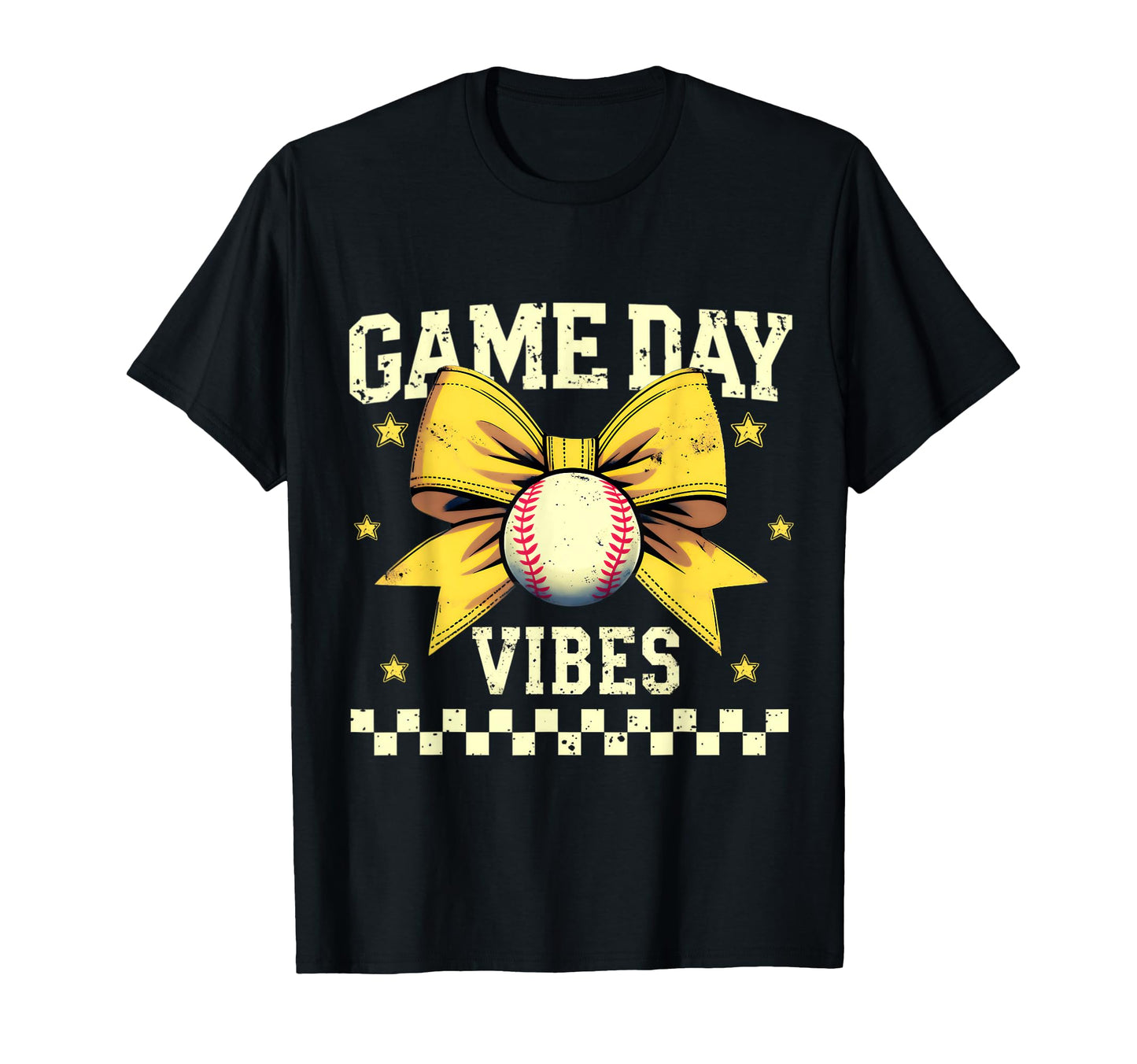 Game Day Vibes Coquette Bow T-Shirt - Casual Everyday Wear for Adults - T-Shirt, Sweatshirt, Hoodie