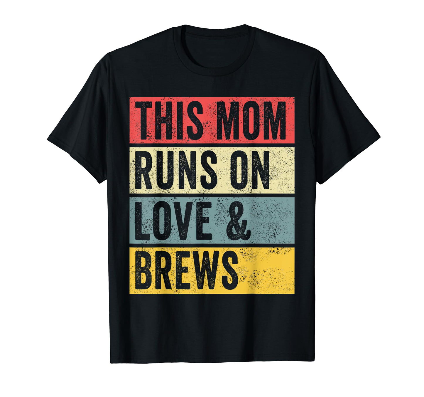 This Mom Runs Love And Brews Brewing T-Shirt - Custom Art Print for Adults - T-Shirt, Sweatshirt, Hoodie