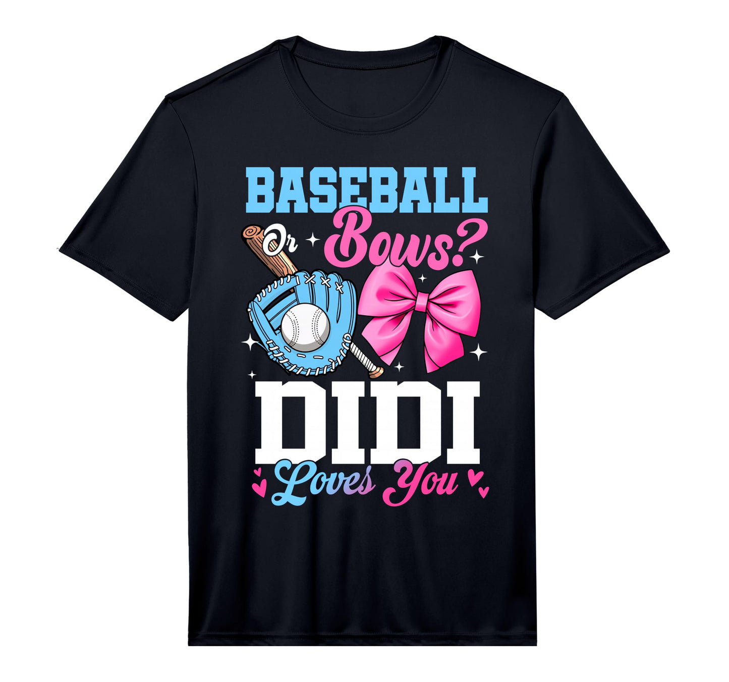 Mens Baseball Or Bows Your Didi T-Shirt - Casual Everyday Wear Men Women - T-Shirt, Sweatshirt, Hoodie