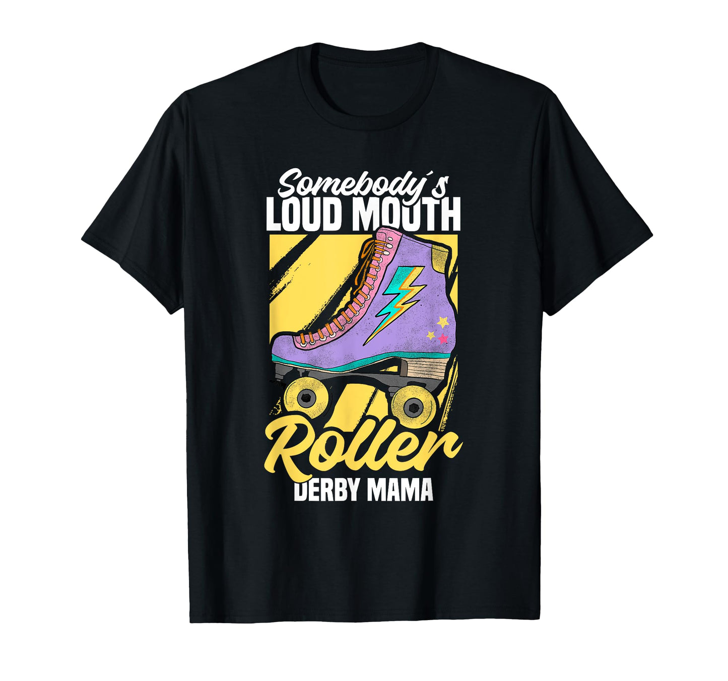 Roller Derby Skate Colorful Roller T-Shirt - Streetwear Style Men Women - T-Shirt, Sweatshirt, Hoodie