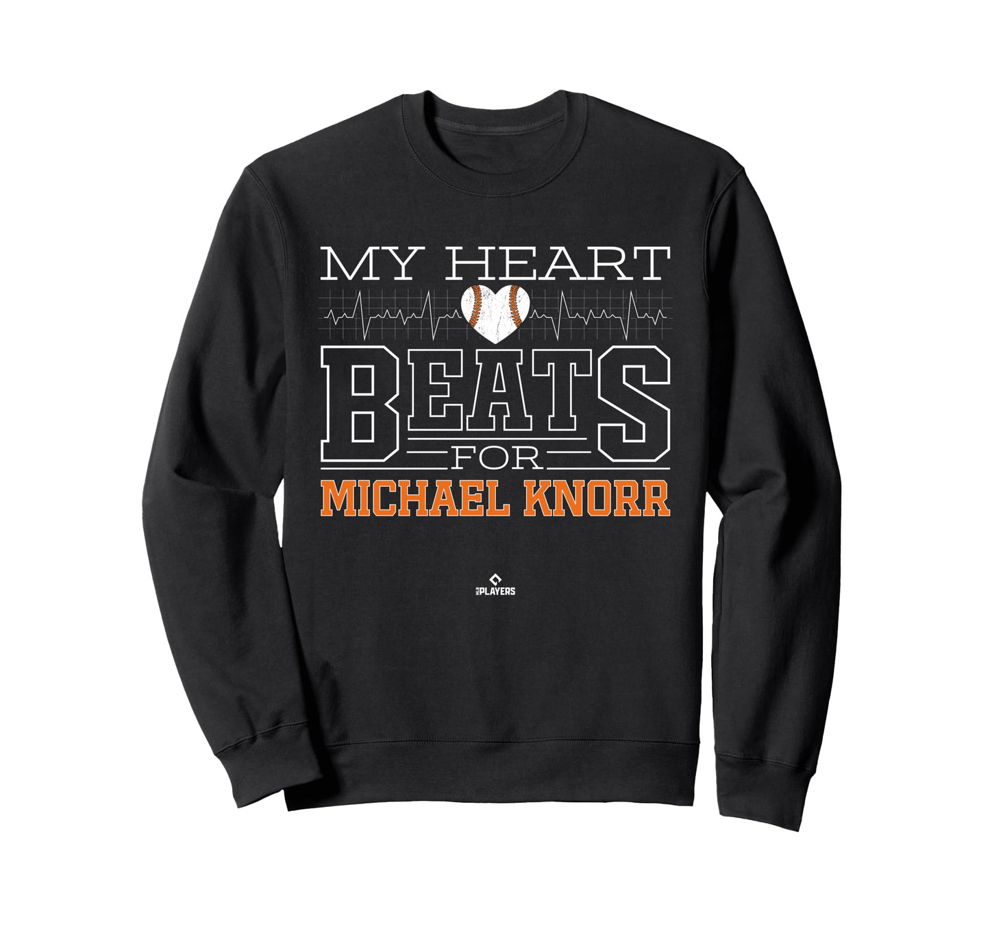 My Heart Beats Michael Knorr Sweatshirt - Novelty Apparel for Adults - T-Shirt, Sweatshirt, Hoodie