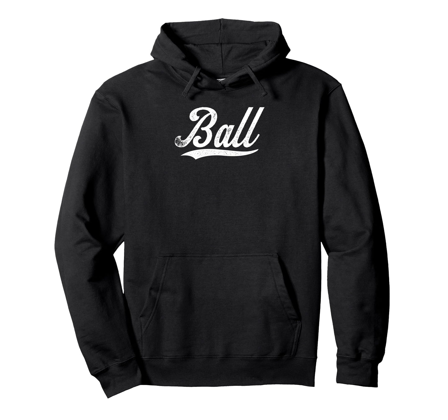 Distressed Script Brycelin Ball Hoodie - Novelty Apparel for Adults - T-Shirt, Sweatshirt, Hoodie