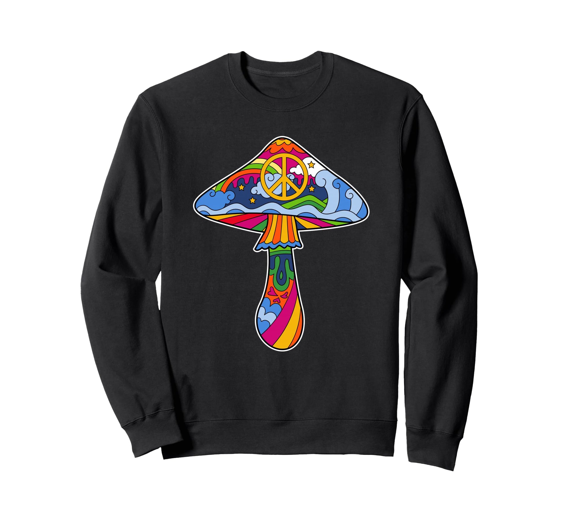 Magic Mushroom Psychedelic Sweatshirt - Streetwear Style for Adults - T-Shirt, Sweatshirt, Hoodie