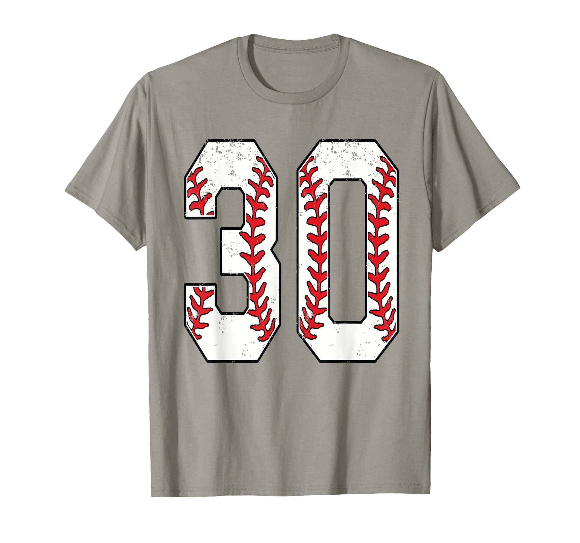 Number 30 Baseball 30 Jersey Number T-Shirt - Graphic Print Men Women - T-Shirt, Sweatshirt, Hoodie