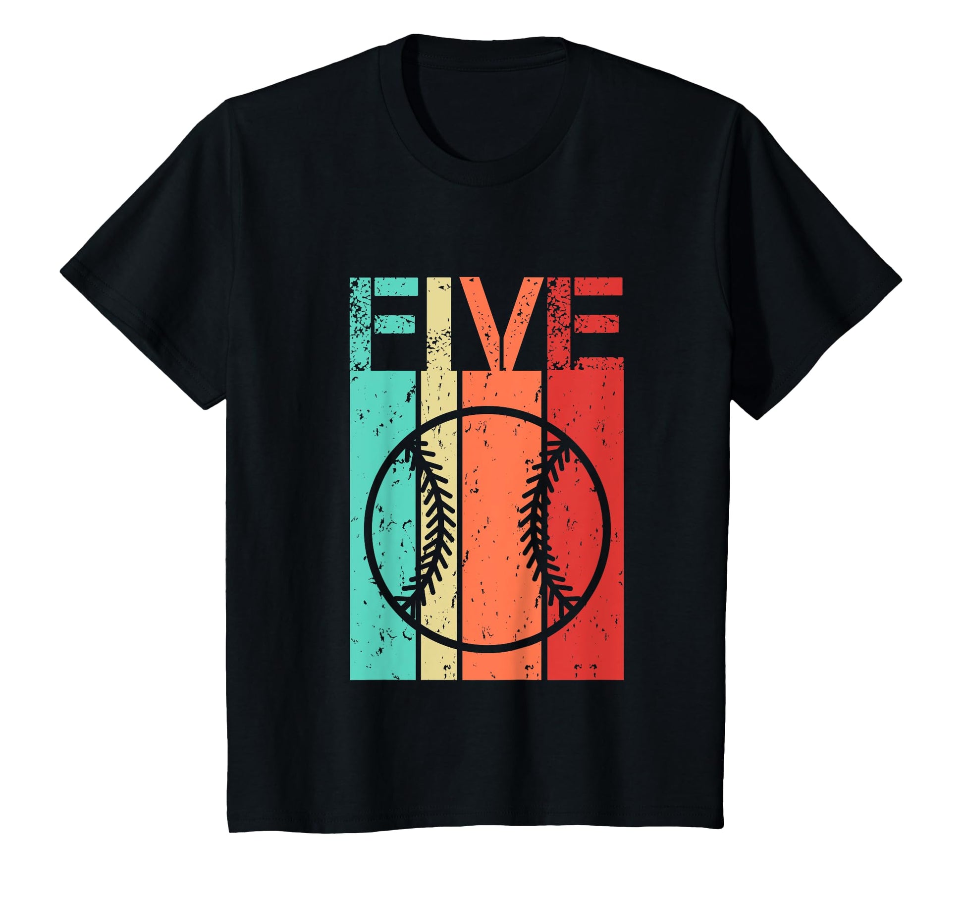 5 Year Old Baseball Birthday T-Shirt - Casual Everyday Wear for Adults - T-Shirt, Sweatshirt, Hoodie