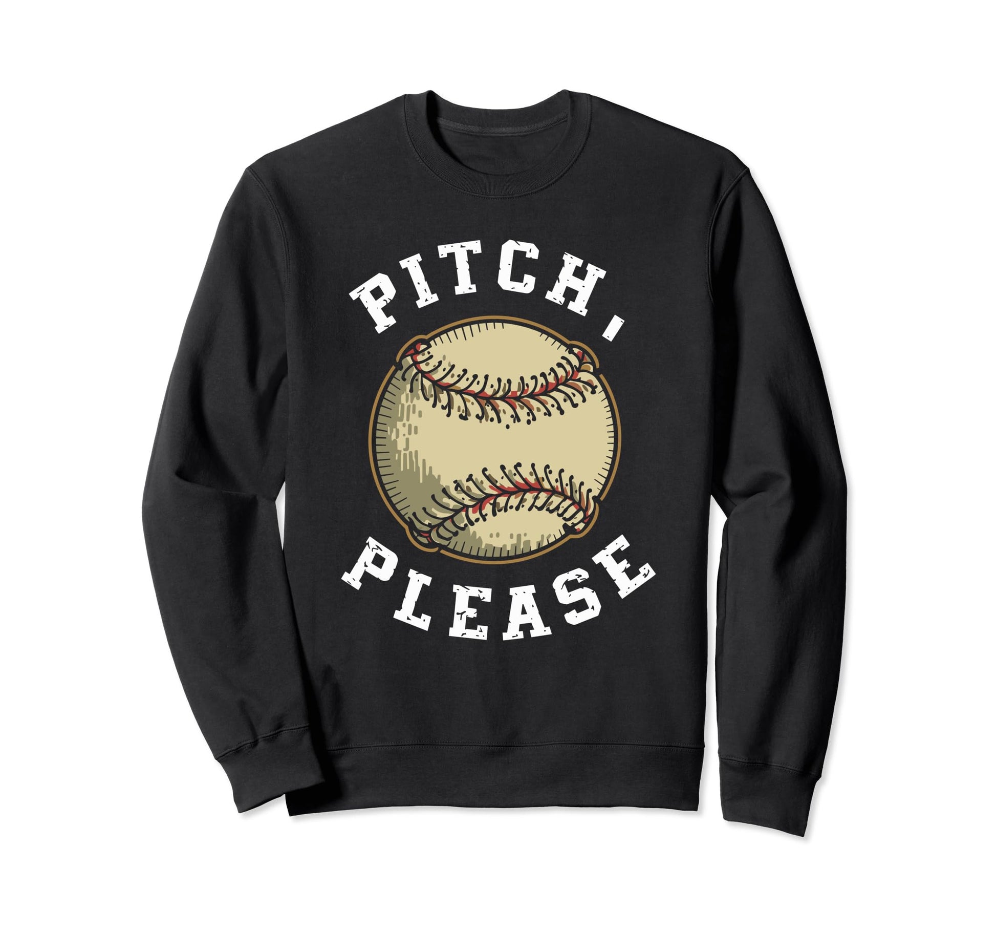 Pitching Baseball Player Pitch Sweatshirt - Novelty Apparel for Adults - T-Shirt, Sweatshirt, Hoodie