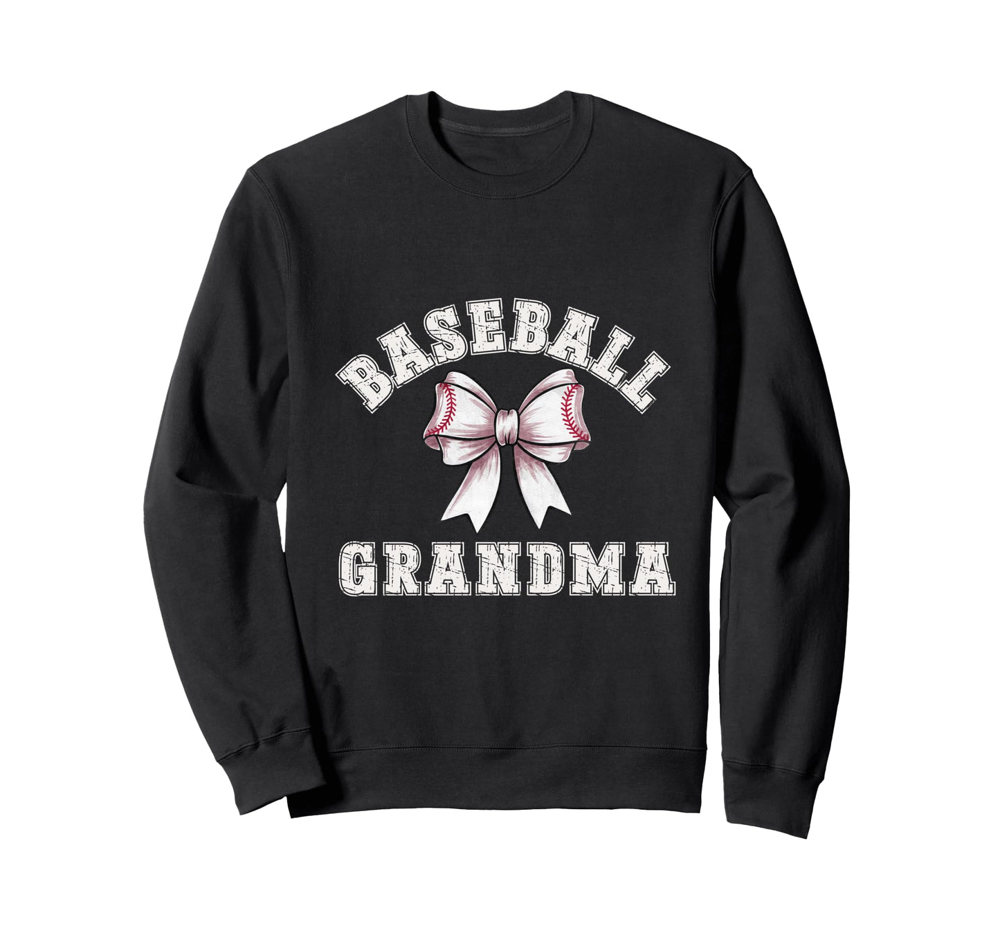 Coquette Baseball Grandma Bow Game Day Sweatshirt - Minimalist Print Unisex - T-Shirt, Sweatshirt, Hoodie